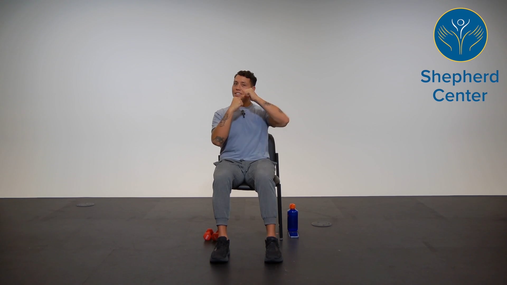 40 Minute Seated Strength and Cardio (August AWC Clinic)