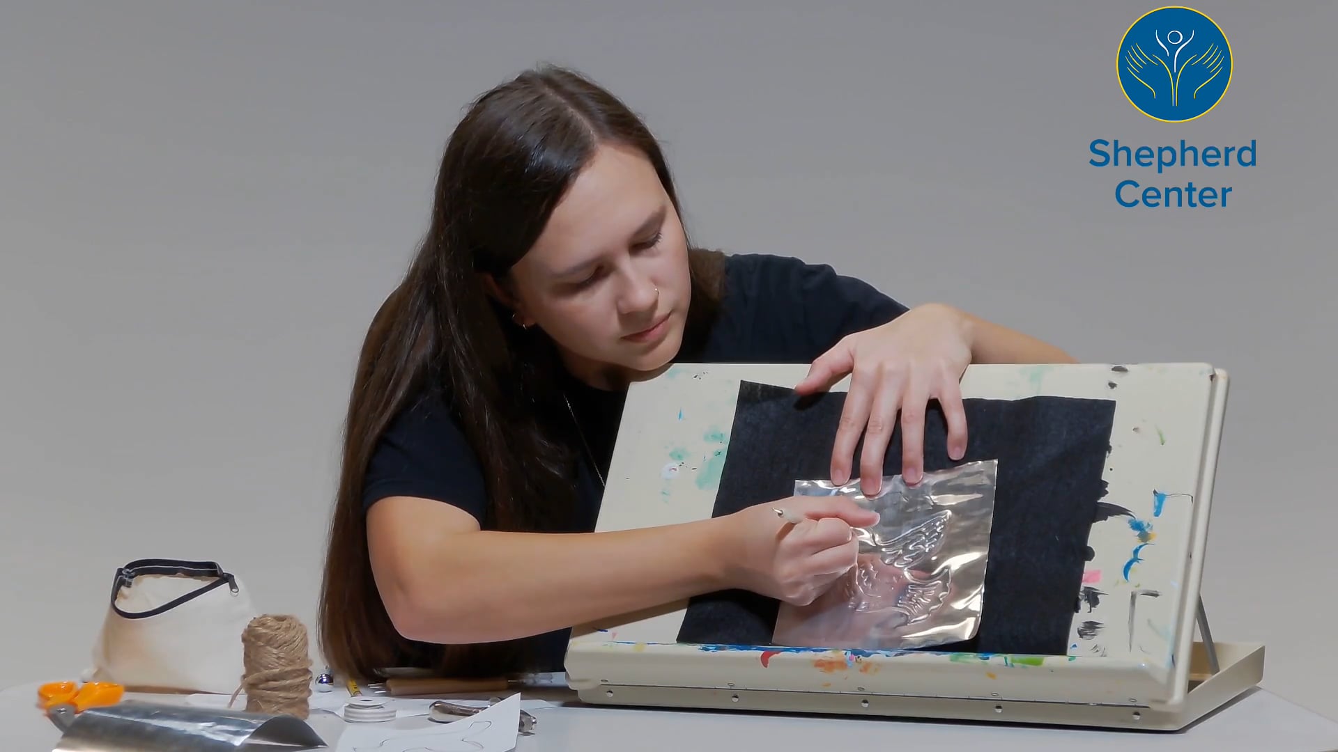 Art Workshop: Metal Embossed Ornaments with Claire Tadeo