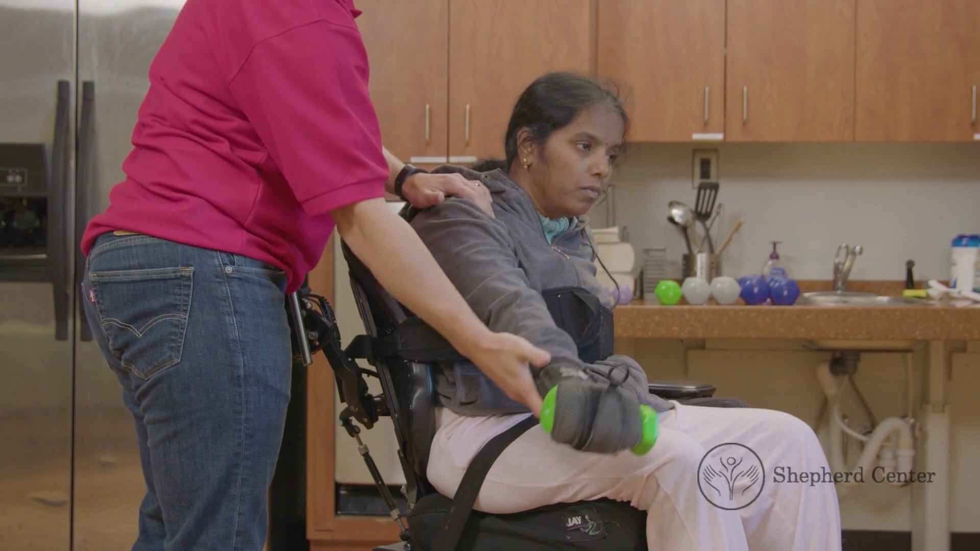 Upper Extremity Strengthening with Assistance- Spinal Cord Injury (C6-T1)