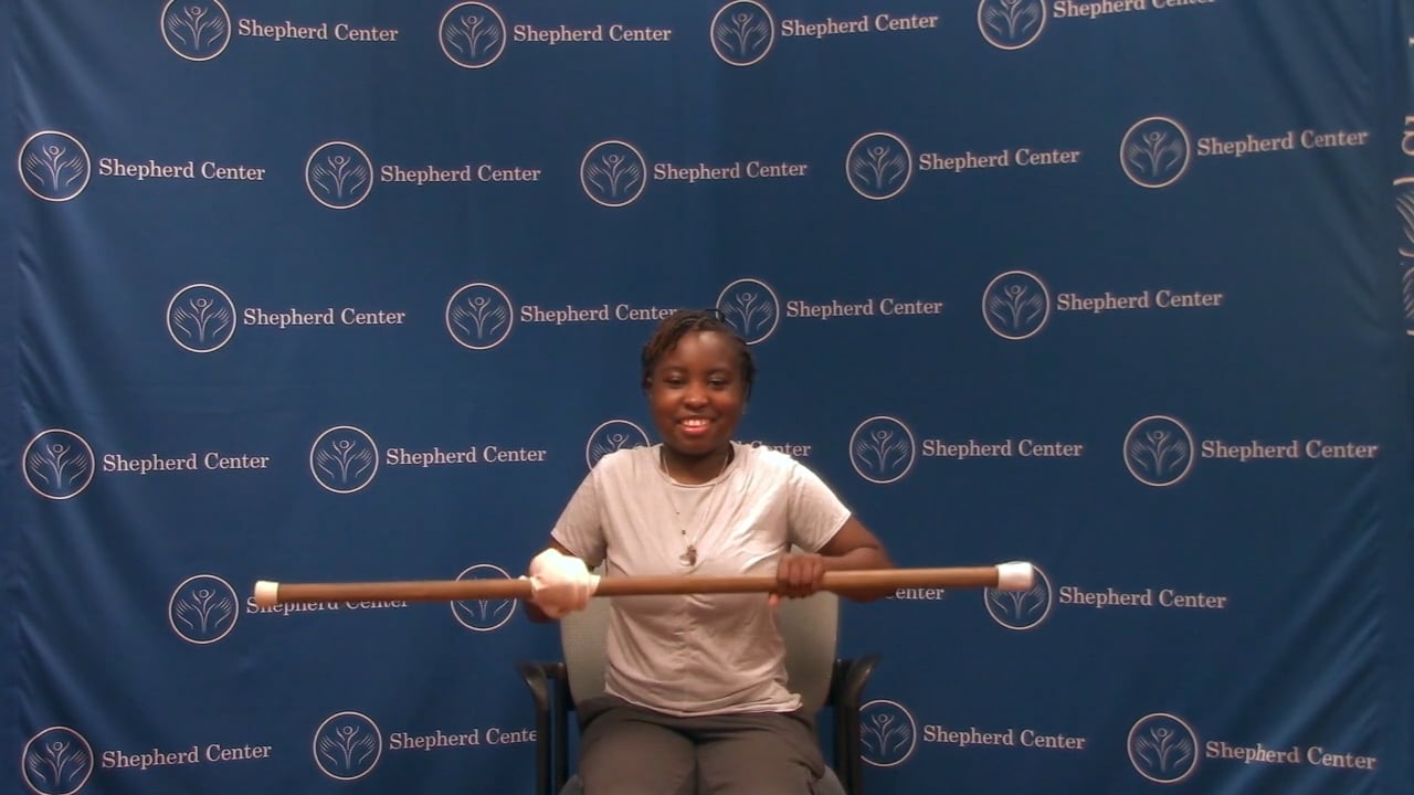 15 Minute Arm Strengthening Using a Dowel