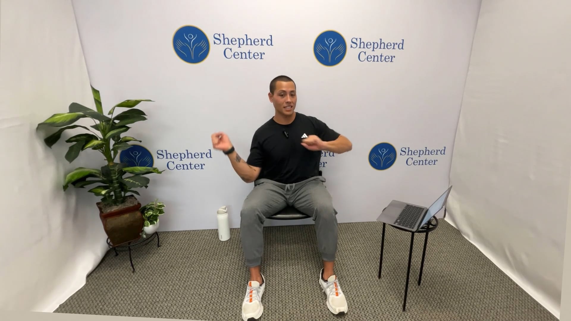 35 Minute Seated Latin Cardio Dance with Nathan