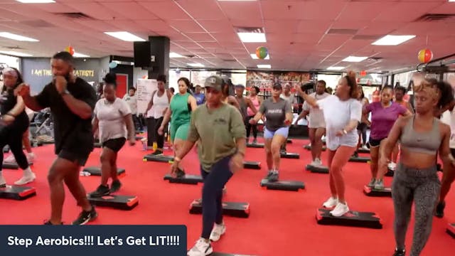 Step Aerobics with Frank 5!