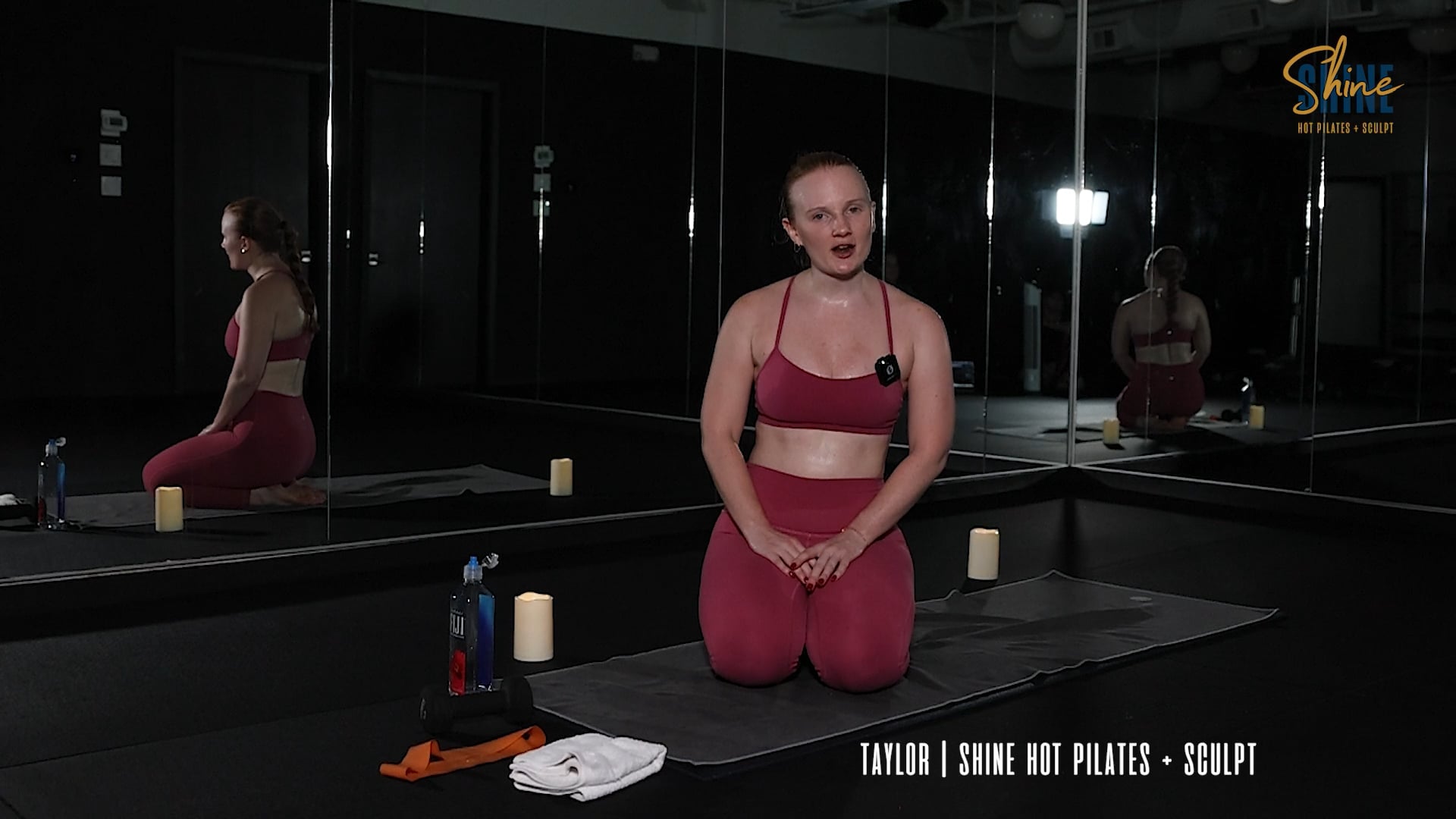 18 Minute Floor AAA with Taylor | Resistance Band + 5 lb. Weight