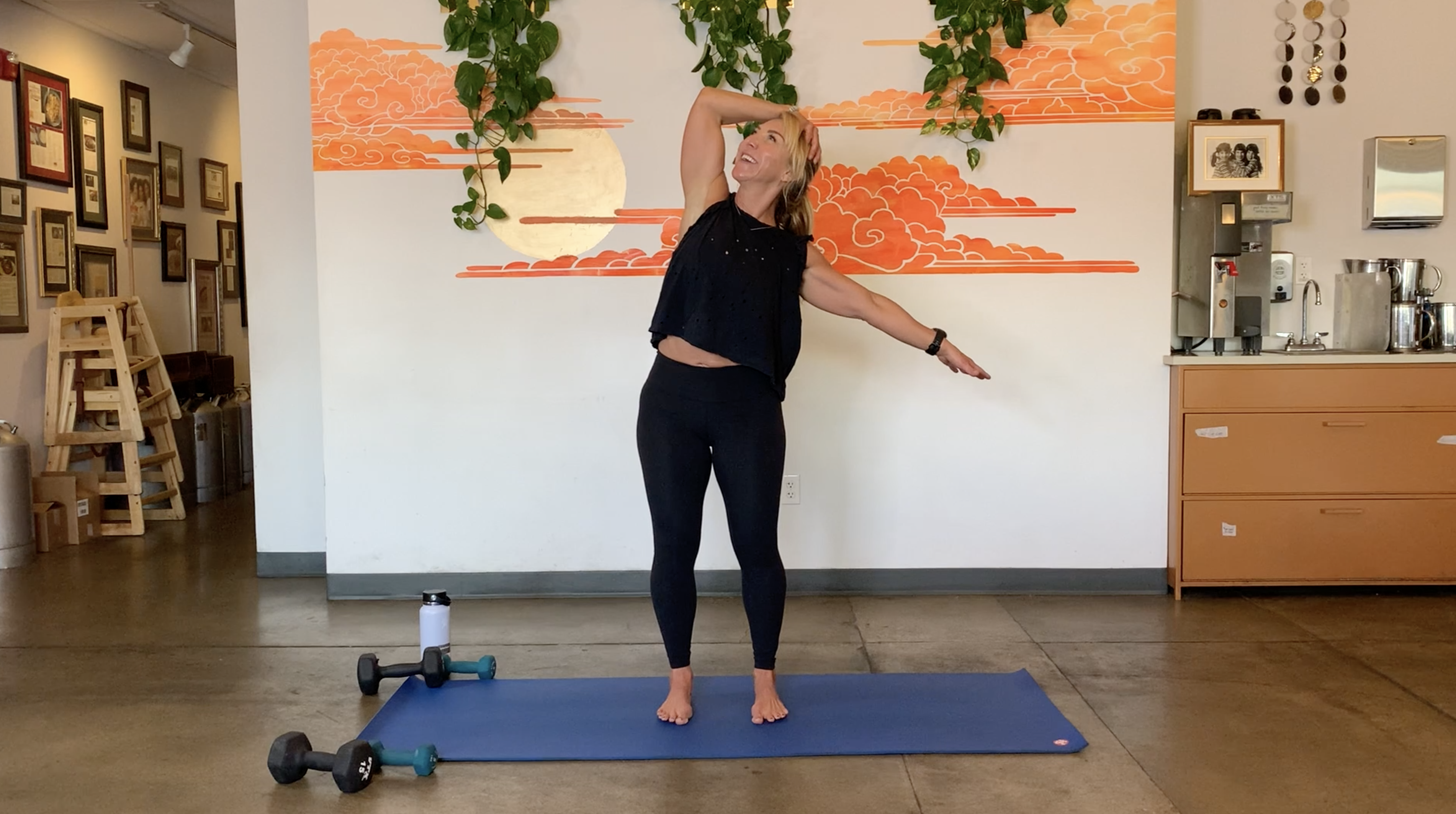 Yoga: Shine Yoga with Weights~Full Body Focus with Lisa Fierer 47 min