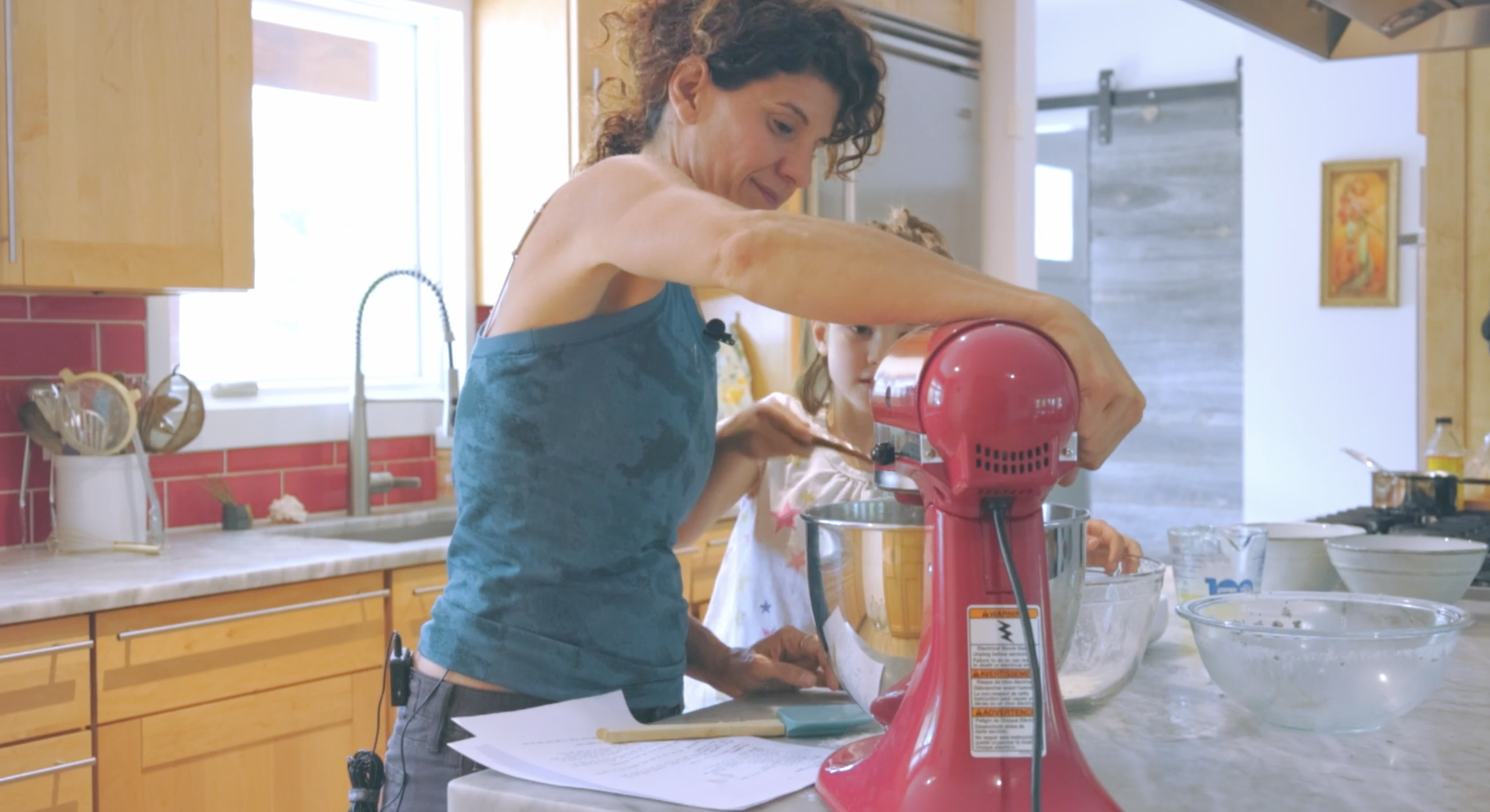 Cooking:  Infamous Gluten Free Buns with Jessica 10 min