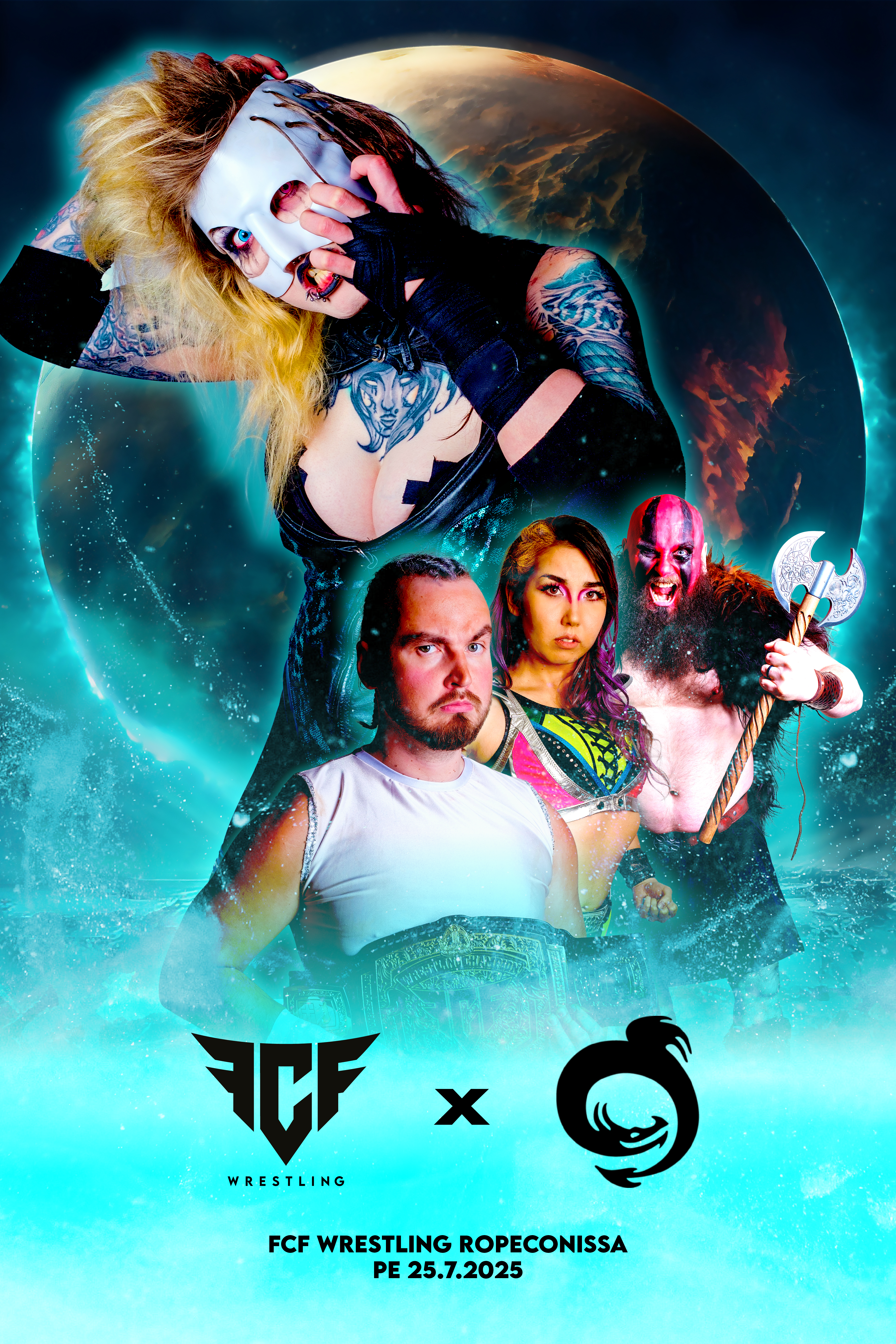 Ropecon 25.7.2025 – FCF Wrestling & Ropecon