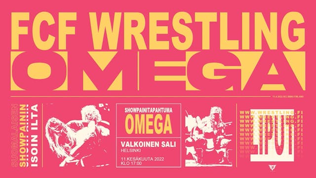 Omega 11.6.2022 – FCF Wrestling