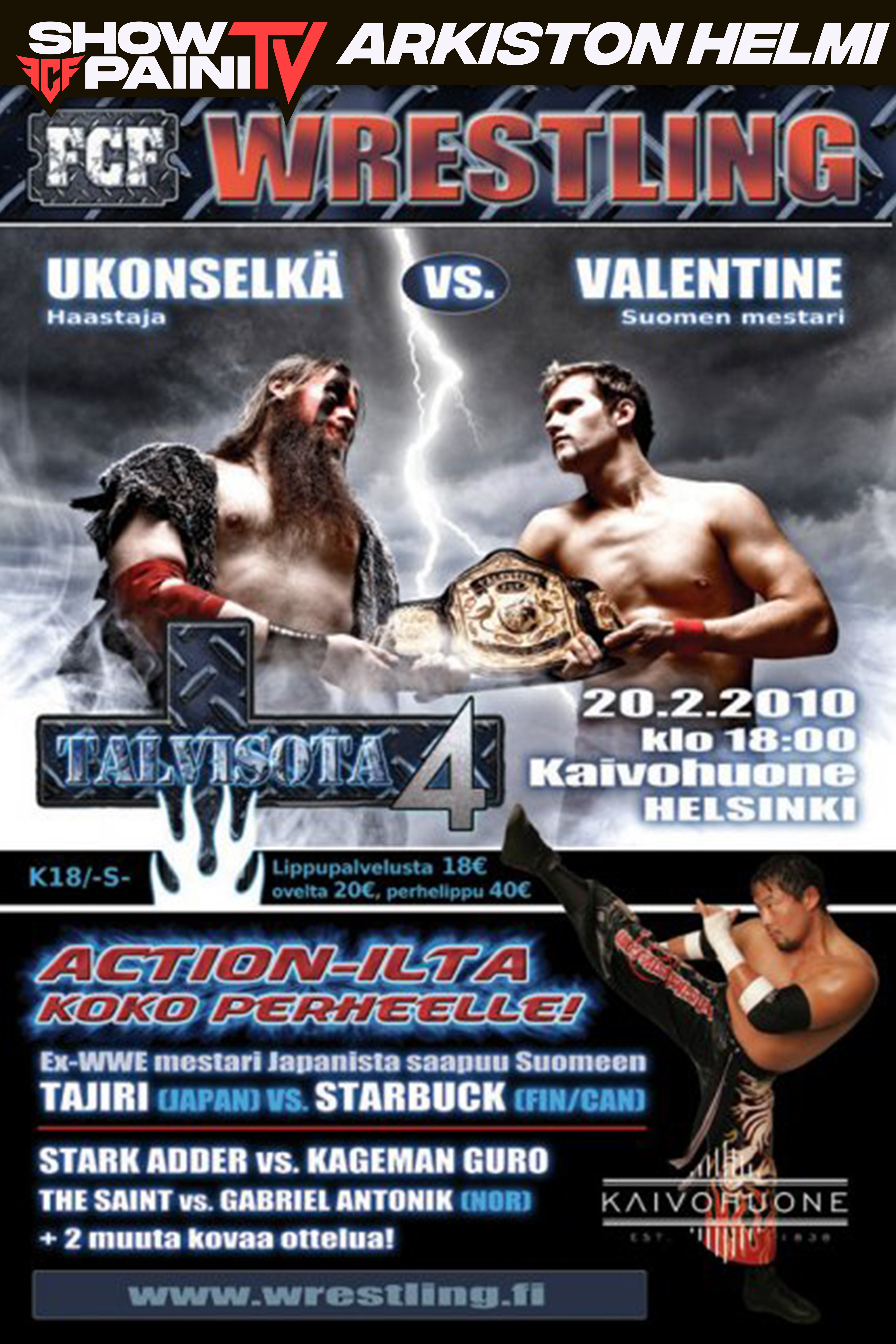 Talvisota 4 - 20.2.2010 – FCF Wrestling