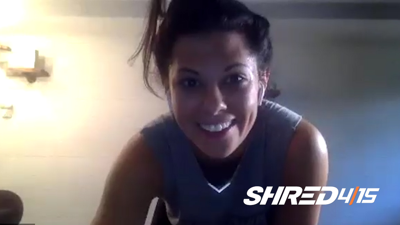 Arms & Abs Strength Workout with Vicky // Medium Dumbbells