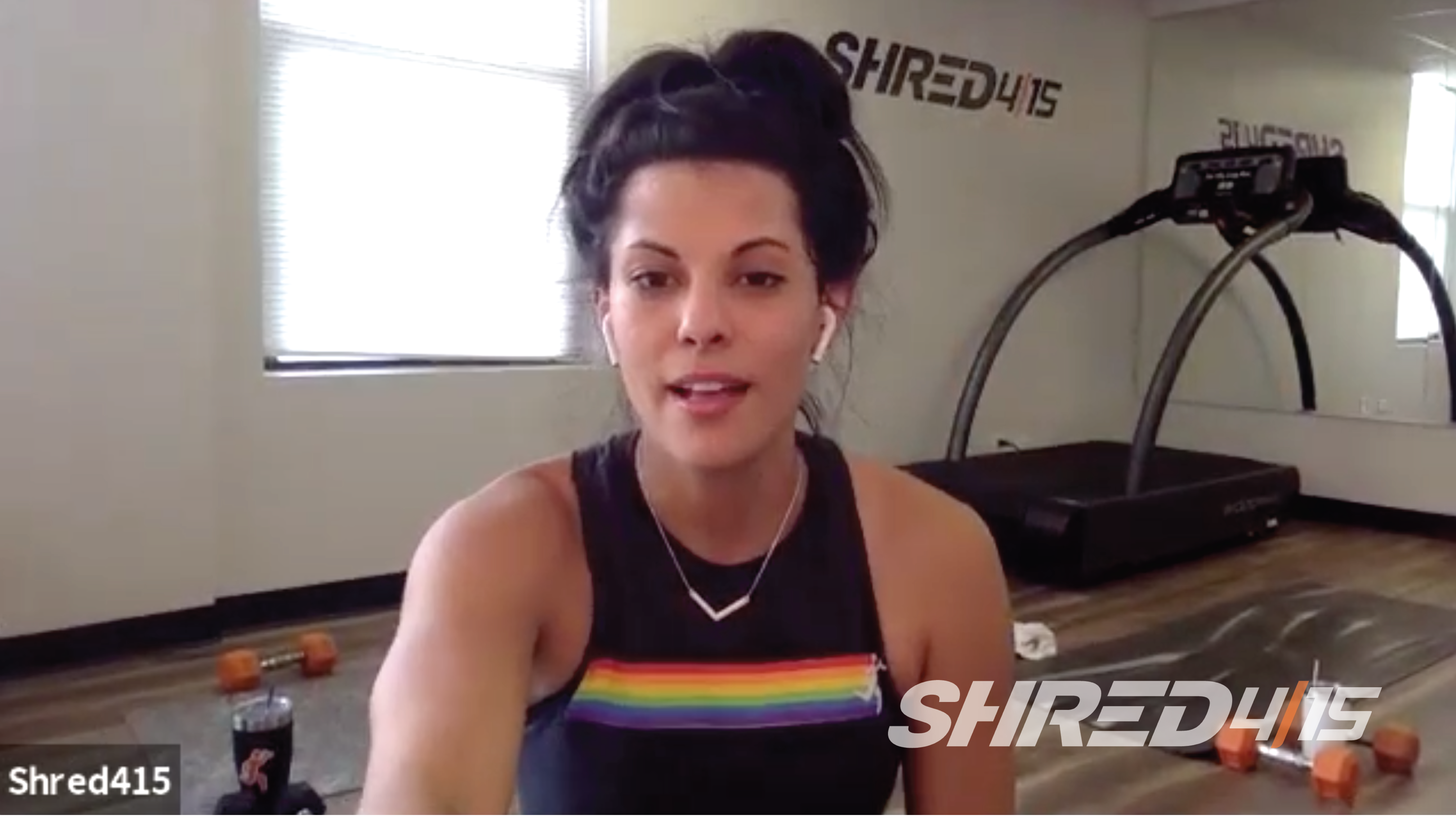  LOTS of FUN 🤩 Total Body + Treadmill Drills with Vicky // Dumbbells