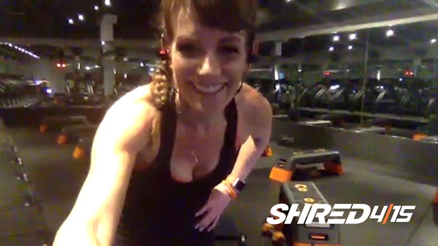 Total Body Shred Blast + Treadmill  with Tracy // Ankle Band and Dumbbells