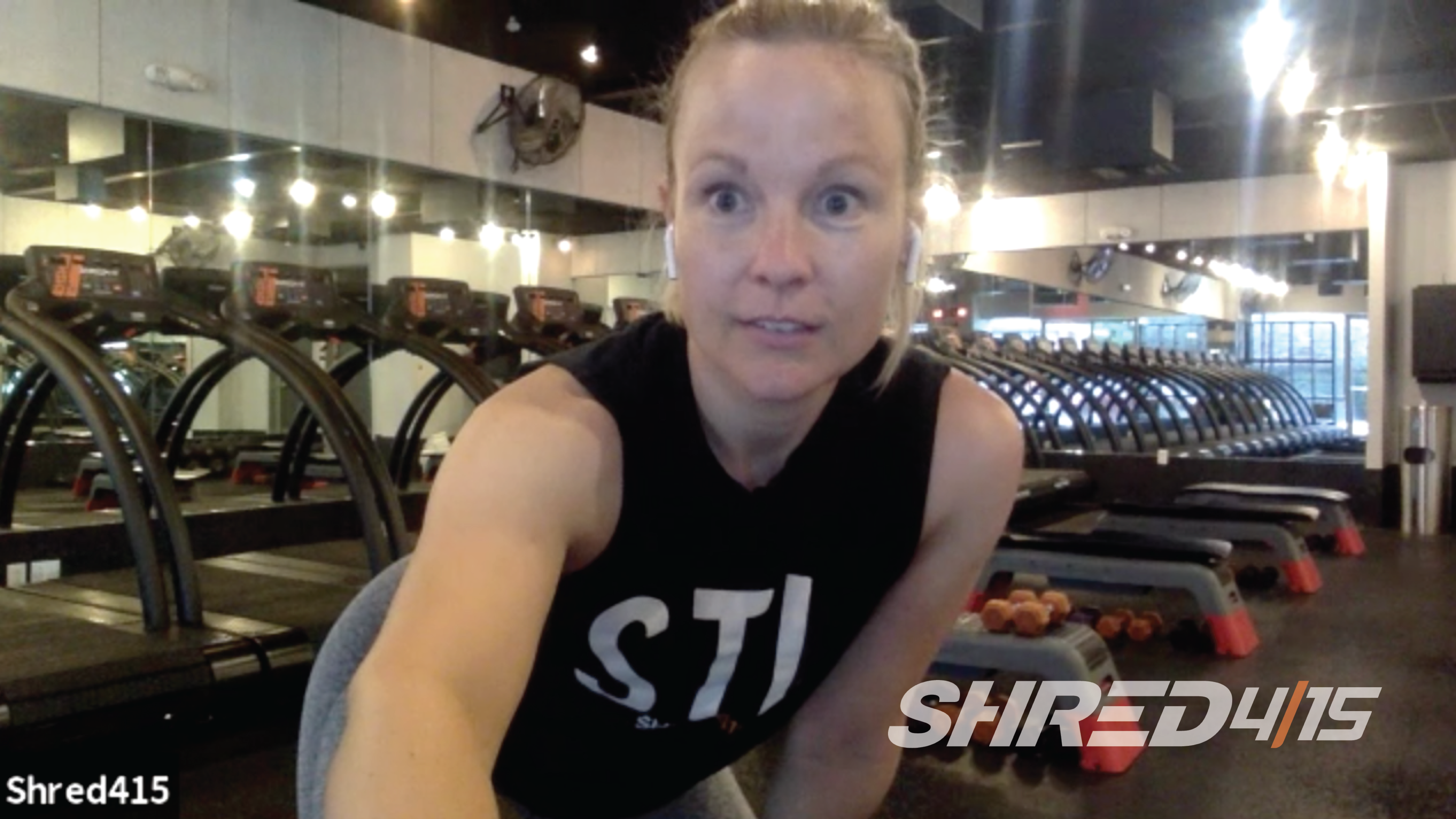  Arms & Abs on FIRE 🔥 + Treadmill Drills with Chloé // Dumbbells