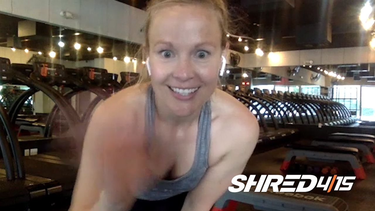 Arms & Abs Ladder Workout + Treadmill Drills with Chloé // Dumbbells