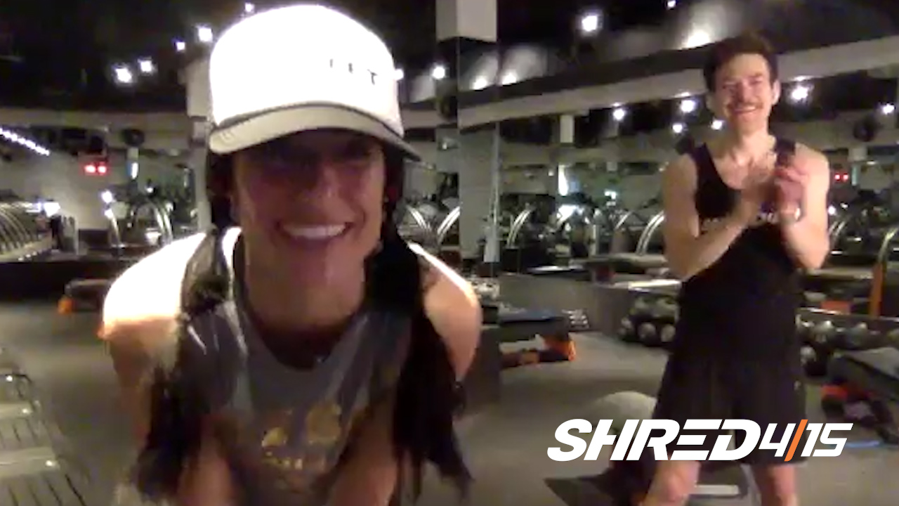 Fun Total Body HIIT Workout + Treadmill with Bonnie // Ankle Band & Dumbbells