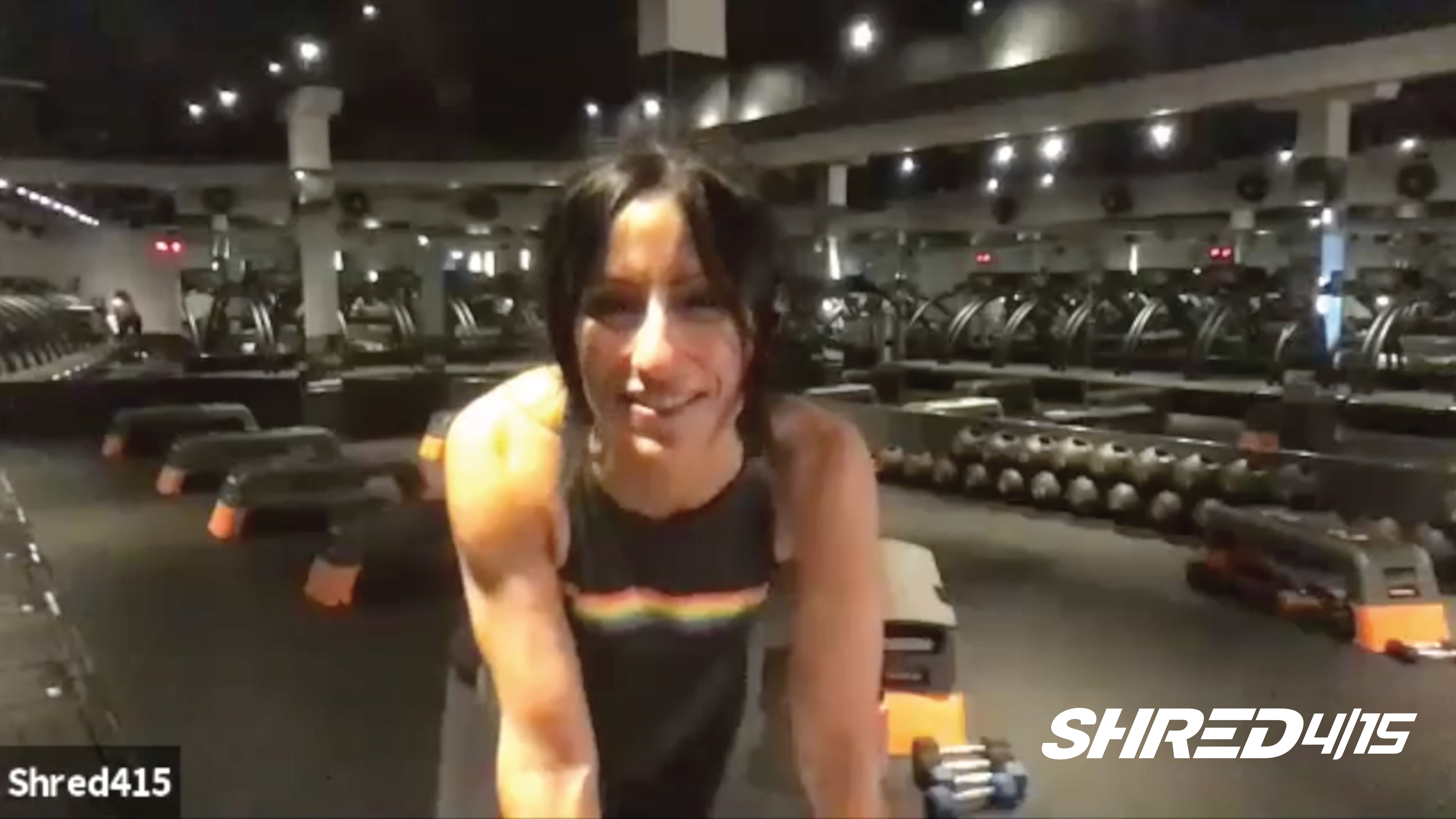 Totally Shredded Arms & Abs + Treadmill Drills with Bonnie // Dumbbells