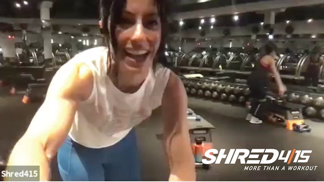  Total Body Shred 💪with Bonnie // Ankle Band + Dumbbells