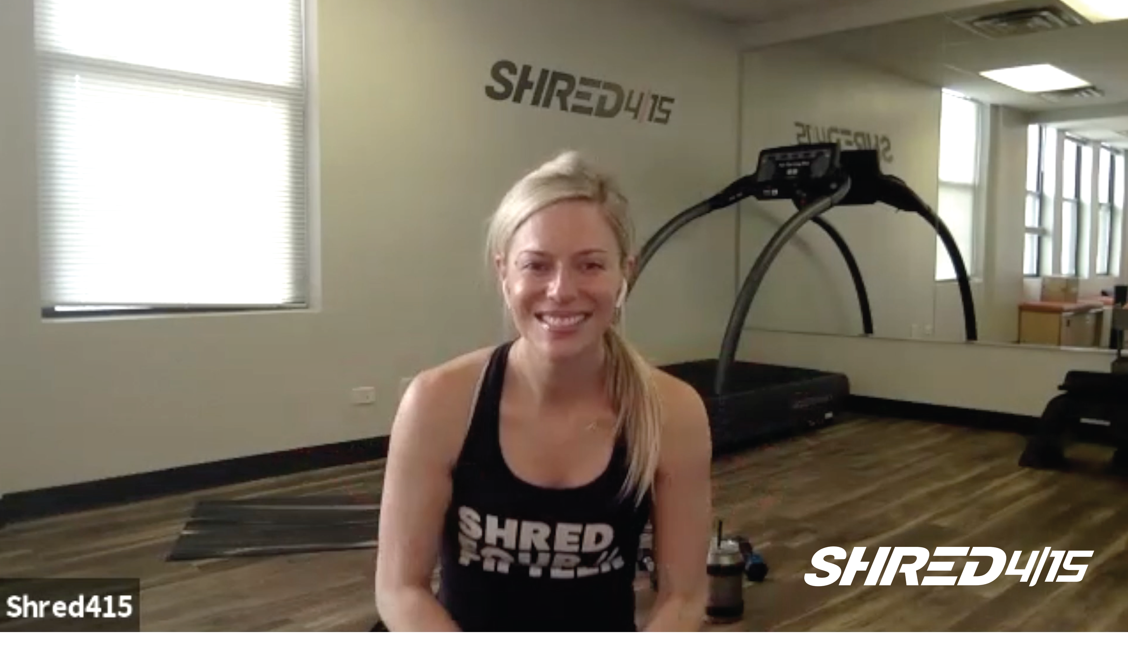  SHREDDED 💪Total Body Workout + Treadmill Drills with Lyndsey // Dumbbells