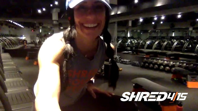 Arms & Abs Shredded Workout + Treadmill Drills with Bonnie // Dumbbells