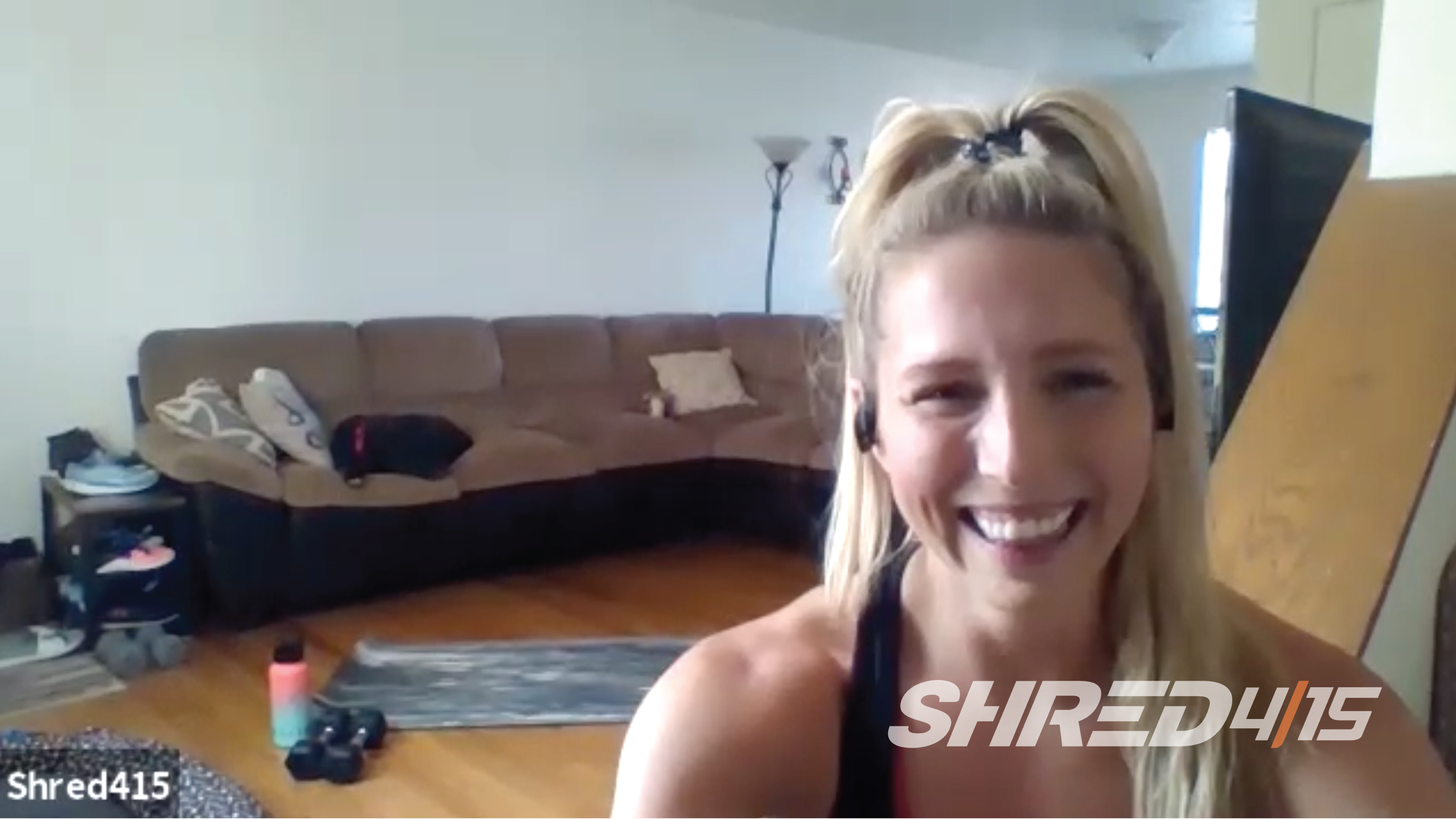 SHREDDED Arms & Abs with Cortney // Med Dumbbells