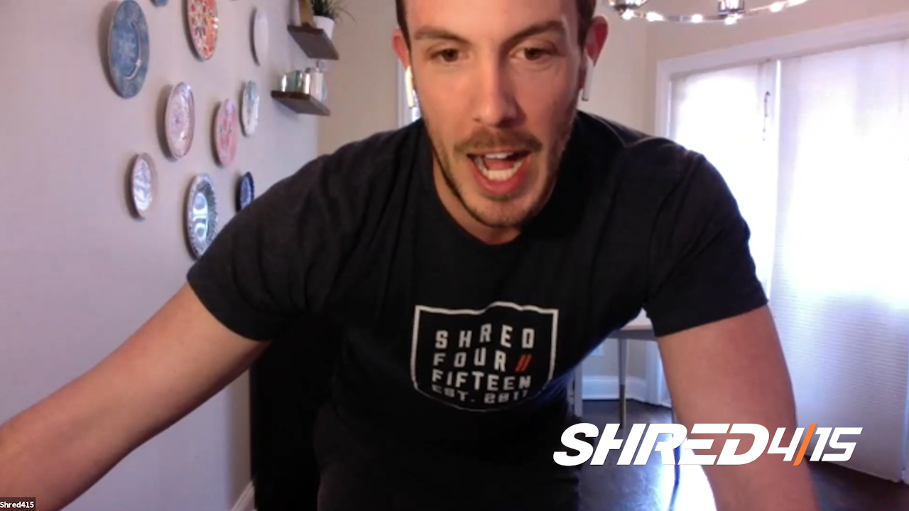 Total Body High Energy Workout with Todd // Bodyweight 