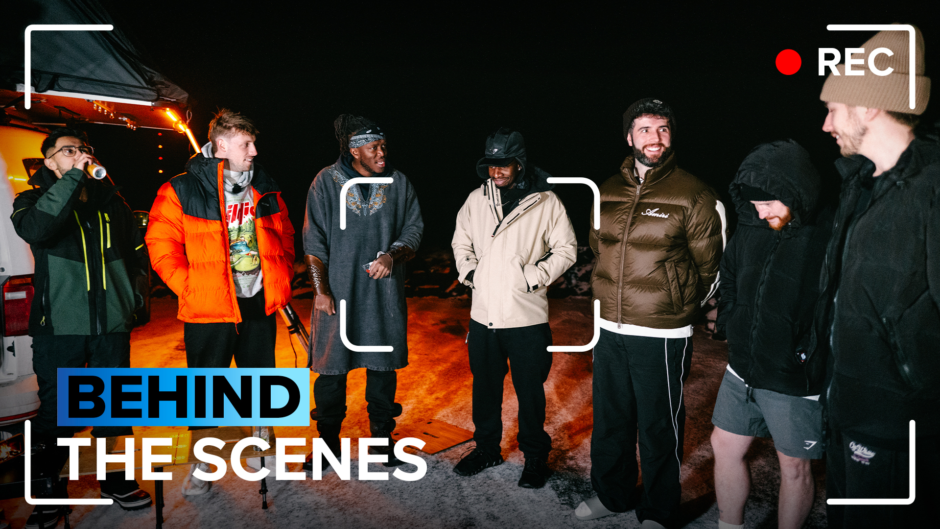 Sidemen $200 VS $20,000 Winter Road Trip BTS