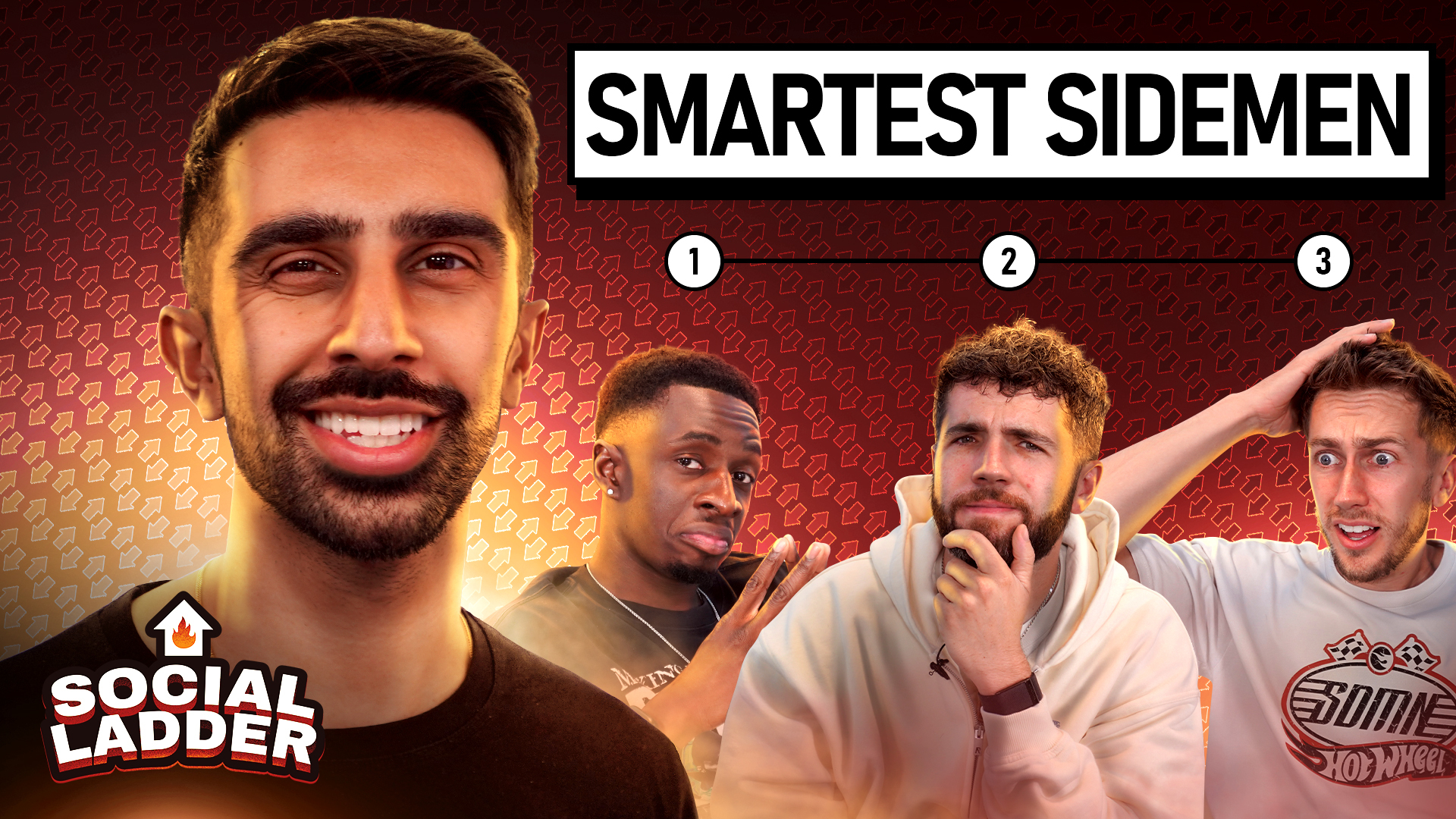 Who Is The Smartest Sidemen?!? | Social Ladder