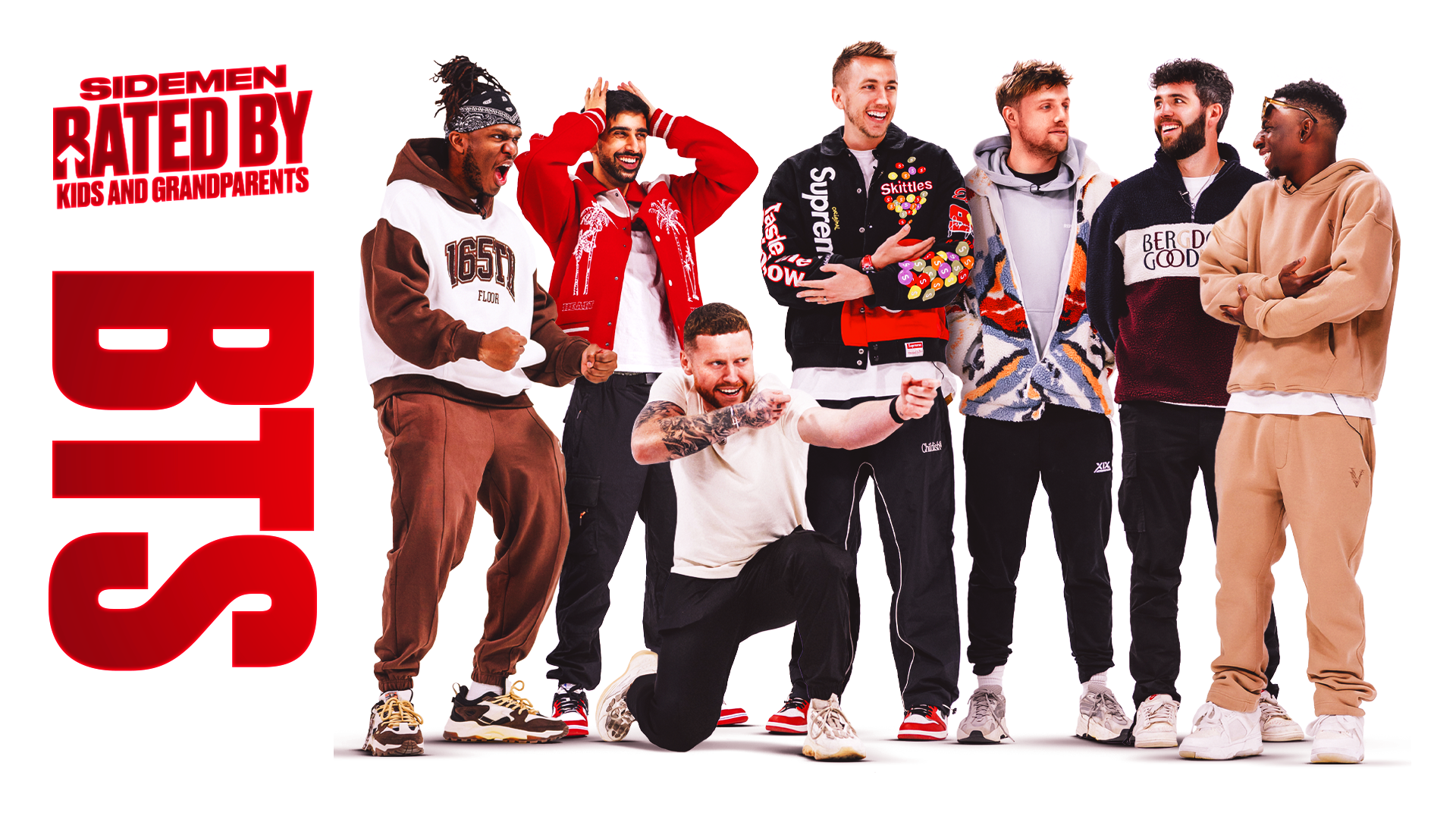 Kids & Grandparents Brutally Rate The Sidemen BTS
