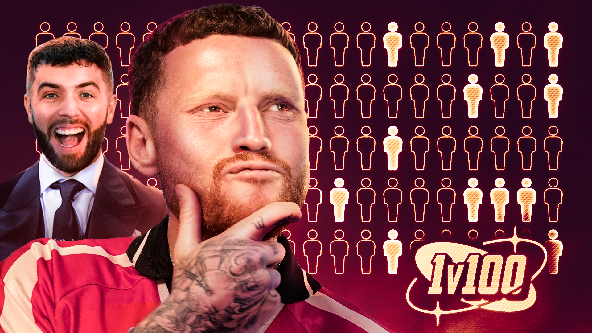 Sidemen VS Side+ Discord! | Side+ 1V100