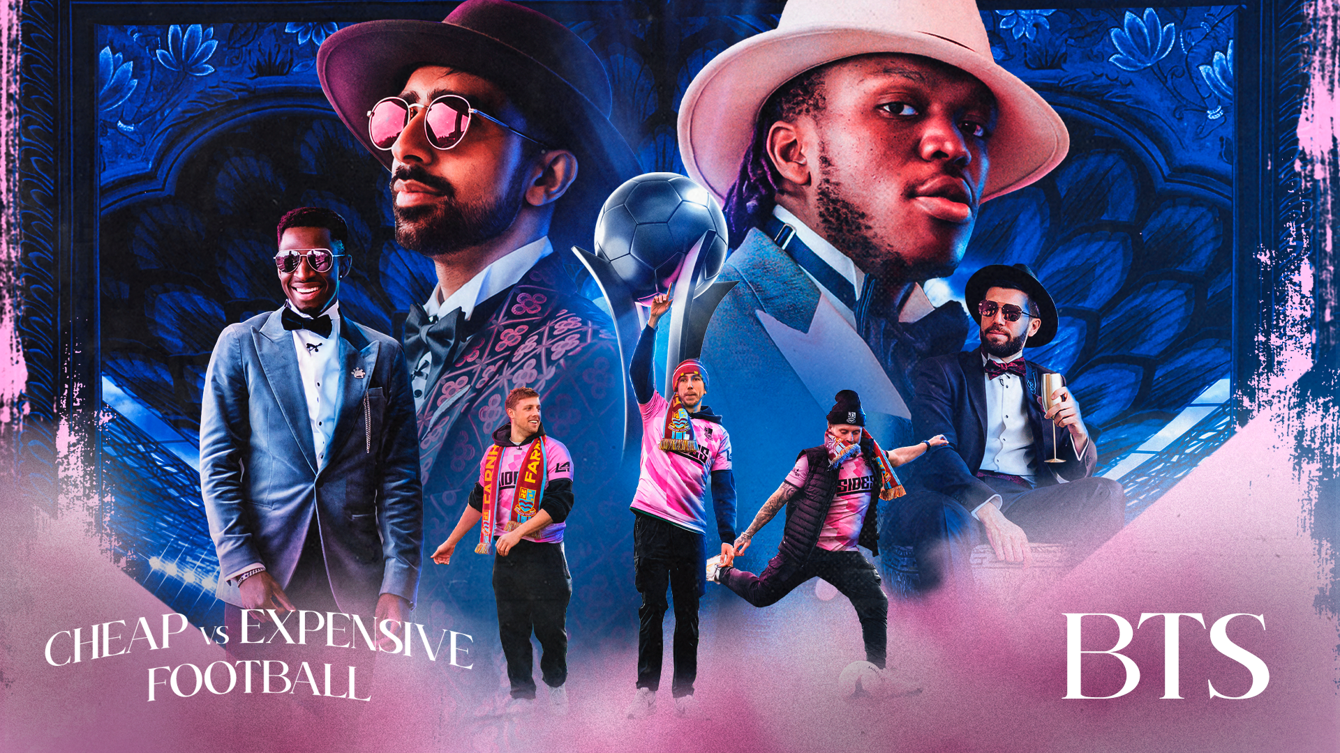 Sidemen $10000 VS $100 Football Match BTS