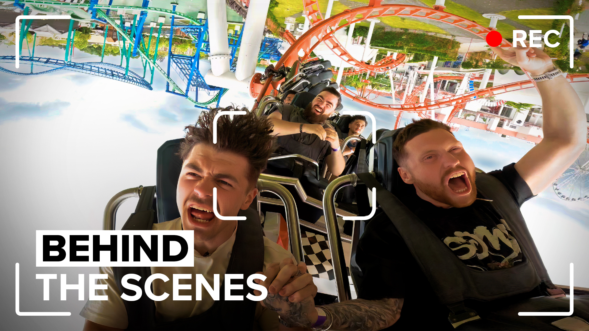 Sidemen $100,000 Vs $100 Theme Park (Europe Edition) BTS