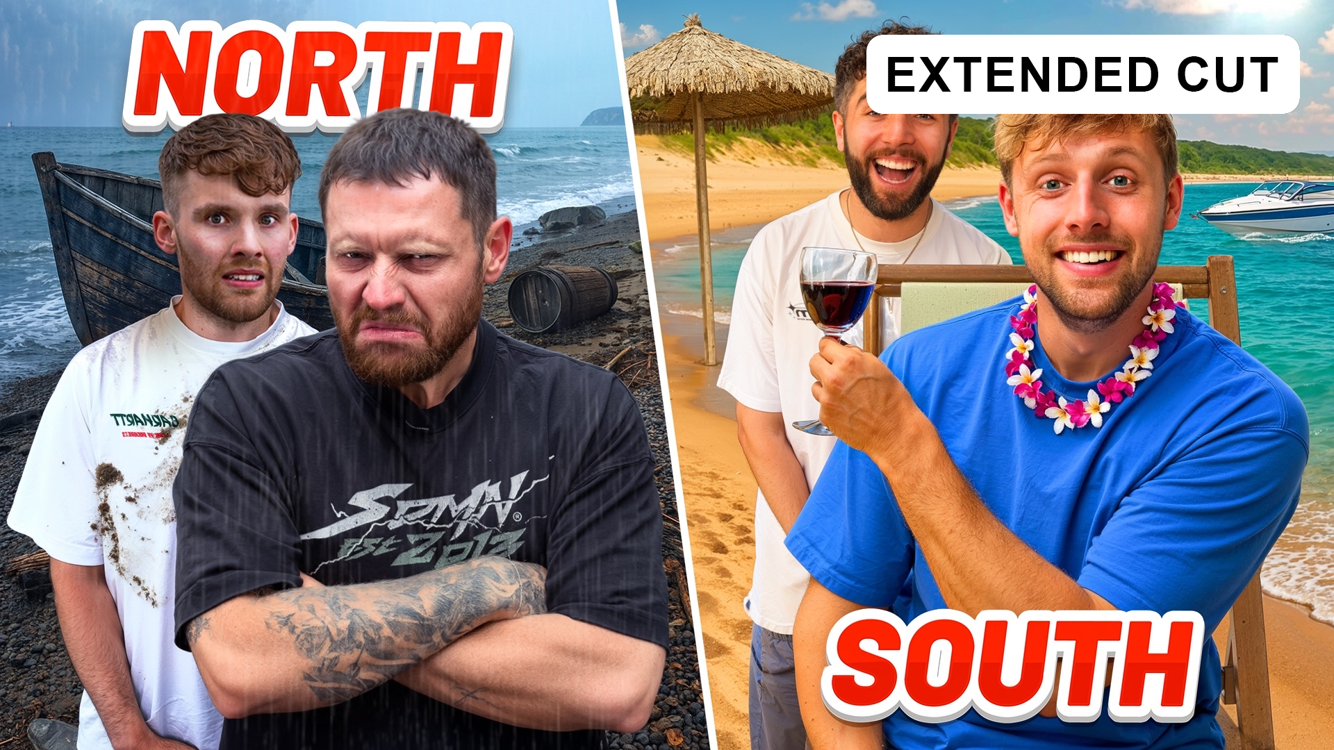 Sidemen North vs South Holiday (EXTENDED CUT)