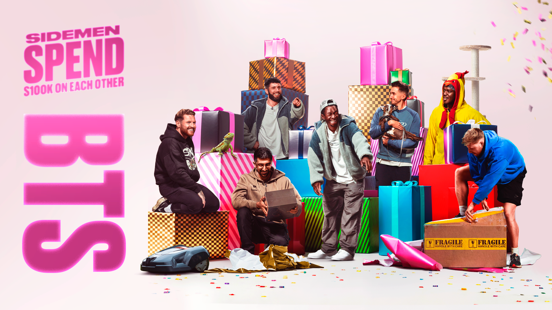 Sidemen Spend $100K: Forfeit Edition BTS