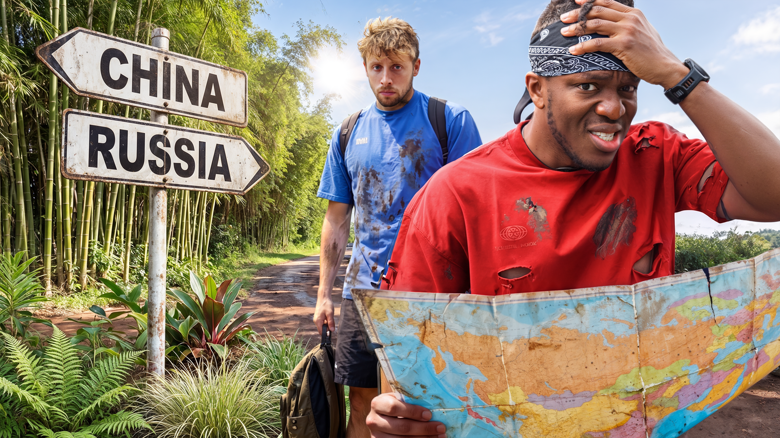 Sidemen Abandoned in Asia