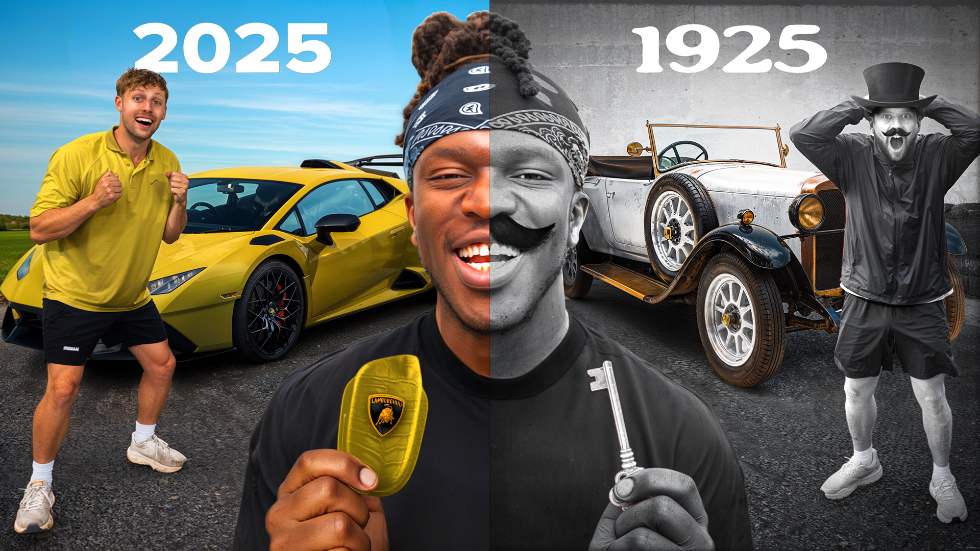 Sidemen Road Trip, But Every Hour the Car Gets Older