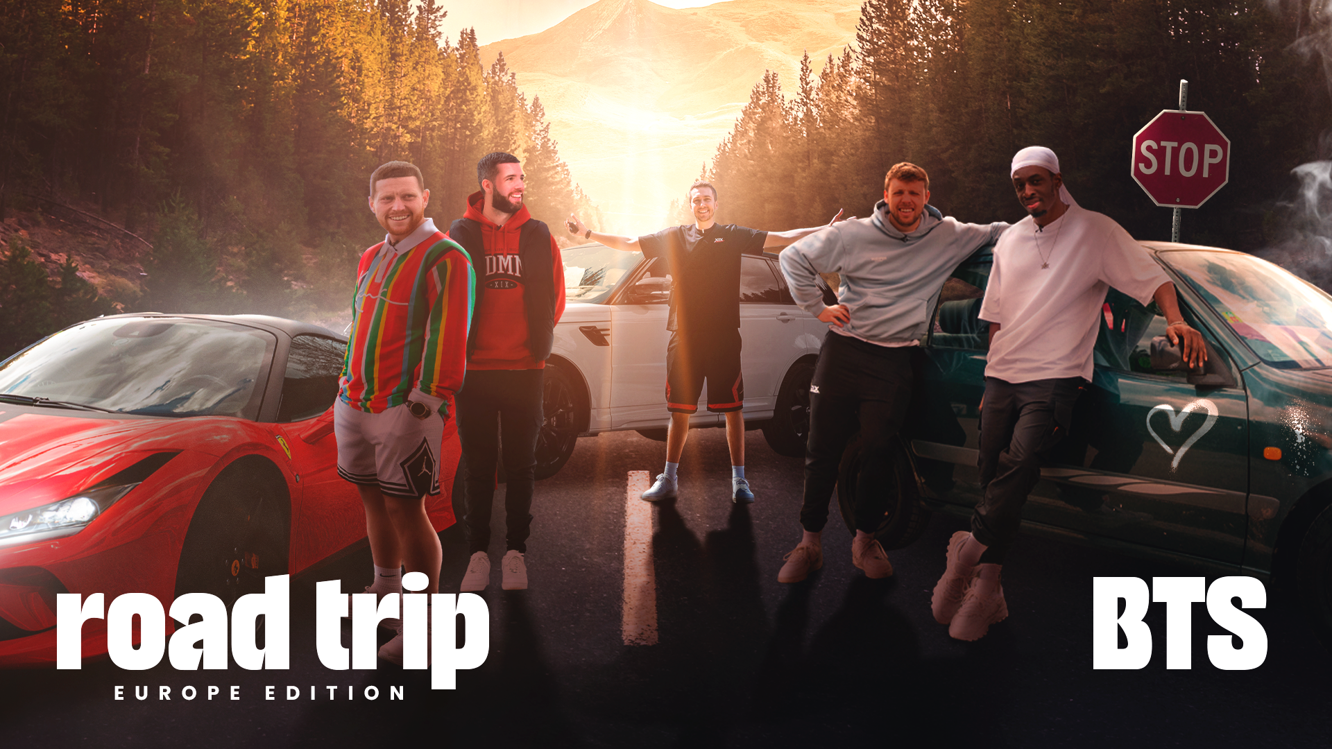 Sidemen $300,000 VS $300 Road Trip (Europe Edition) BTS