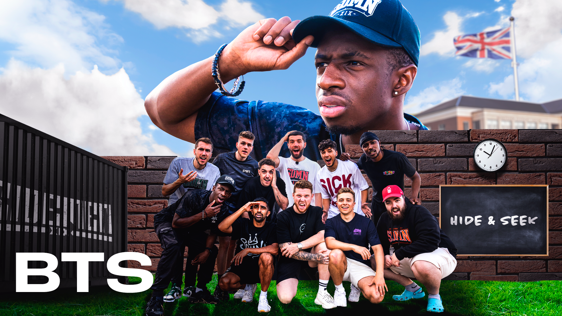 Hide And Seek In A School BTS