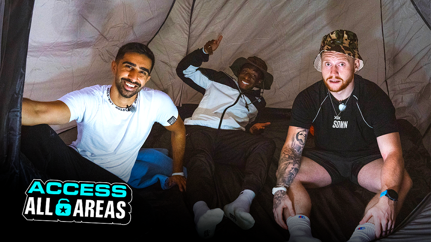 $100 VS $10,000 Camping BTS