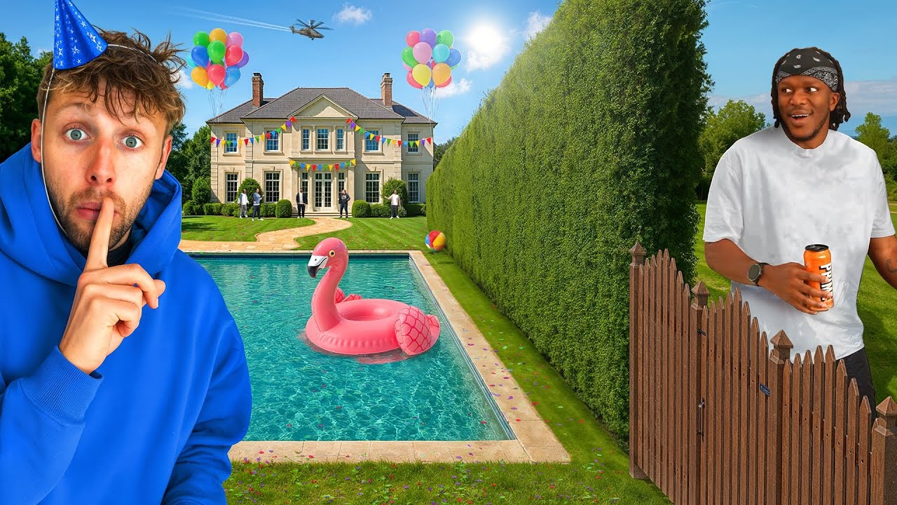 Sidemen Surprise KSI With Secret Birthday Party