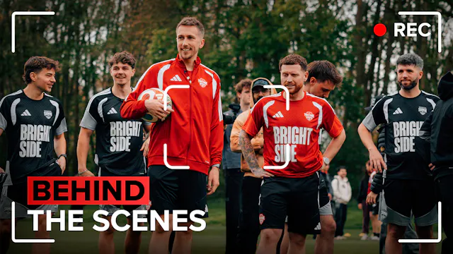 Charity Match Training Day BTS