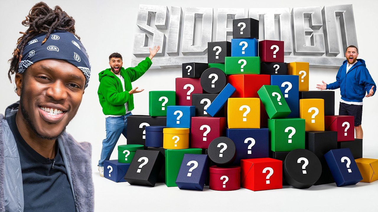 Sidemen Open 100 Mystery Presents From Subscribers