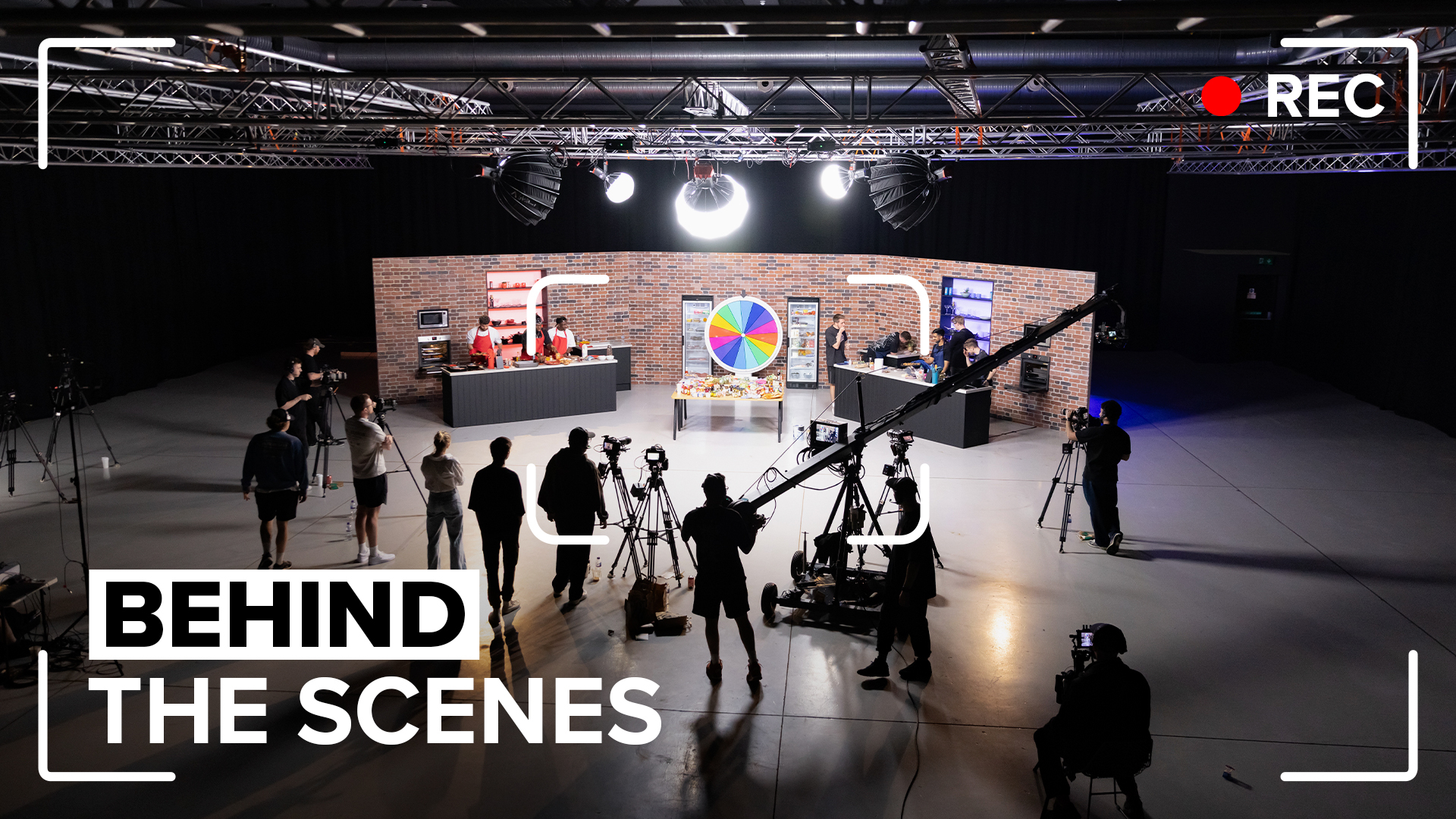 Sidemen 100,000 Calorie Cook Off BTS