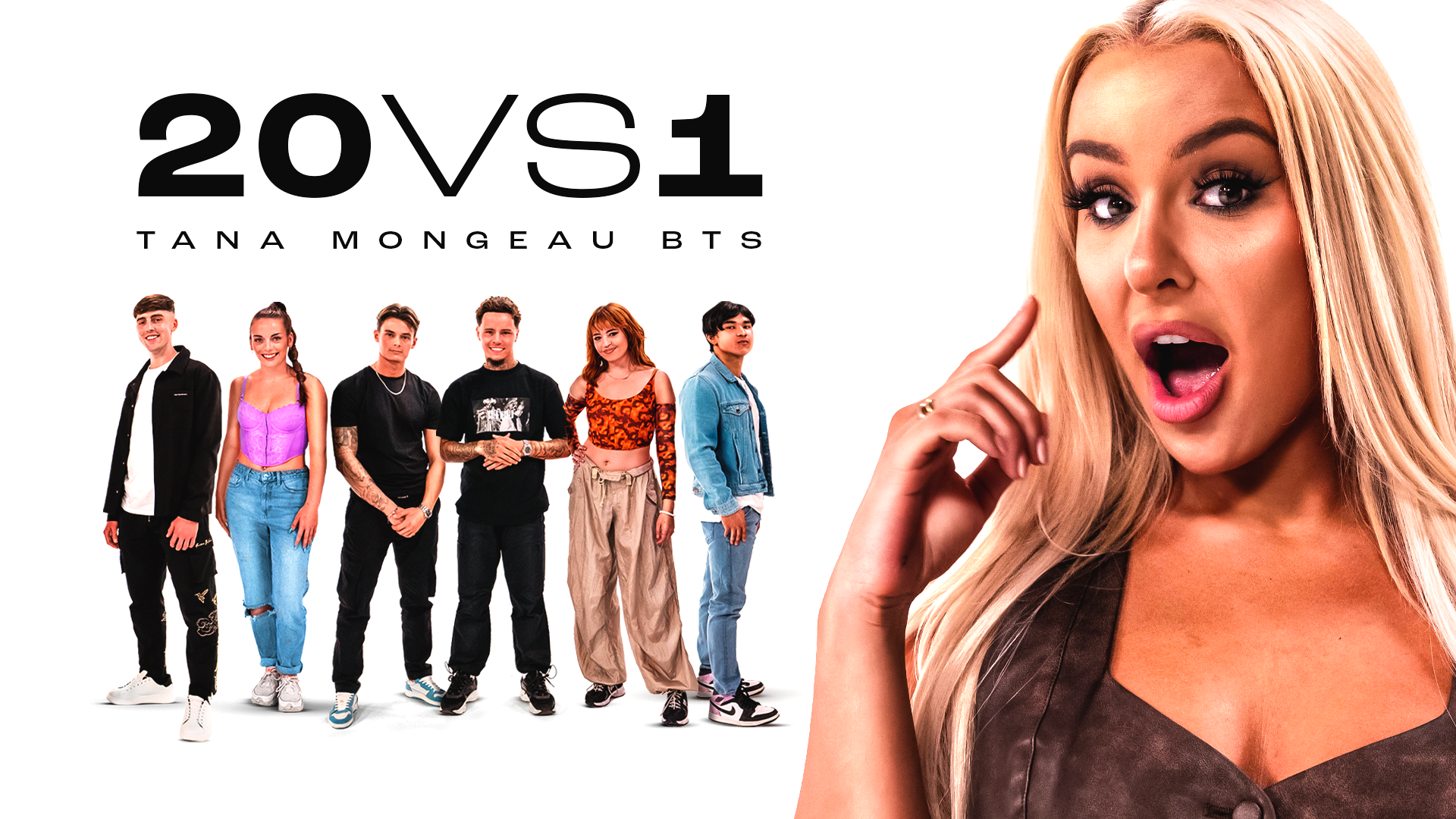Sidemen Reverse 20 VS 1: Tana Mongeau Edition BTS