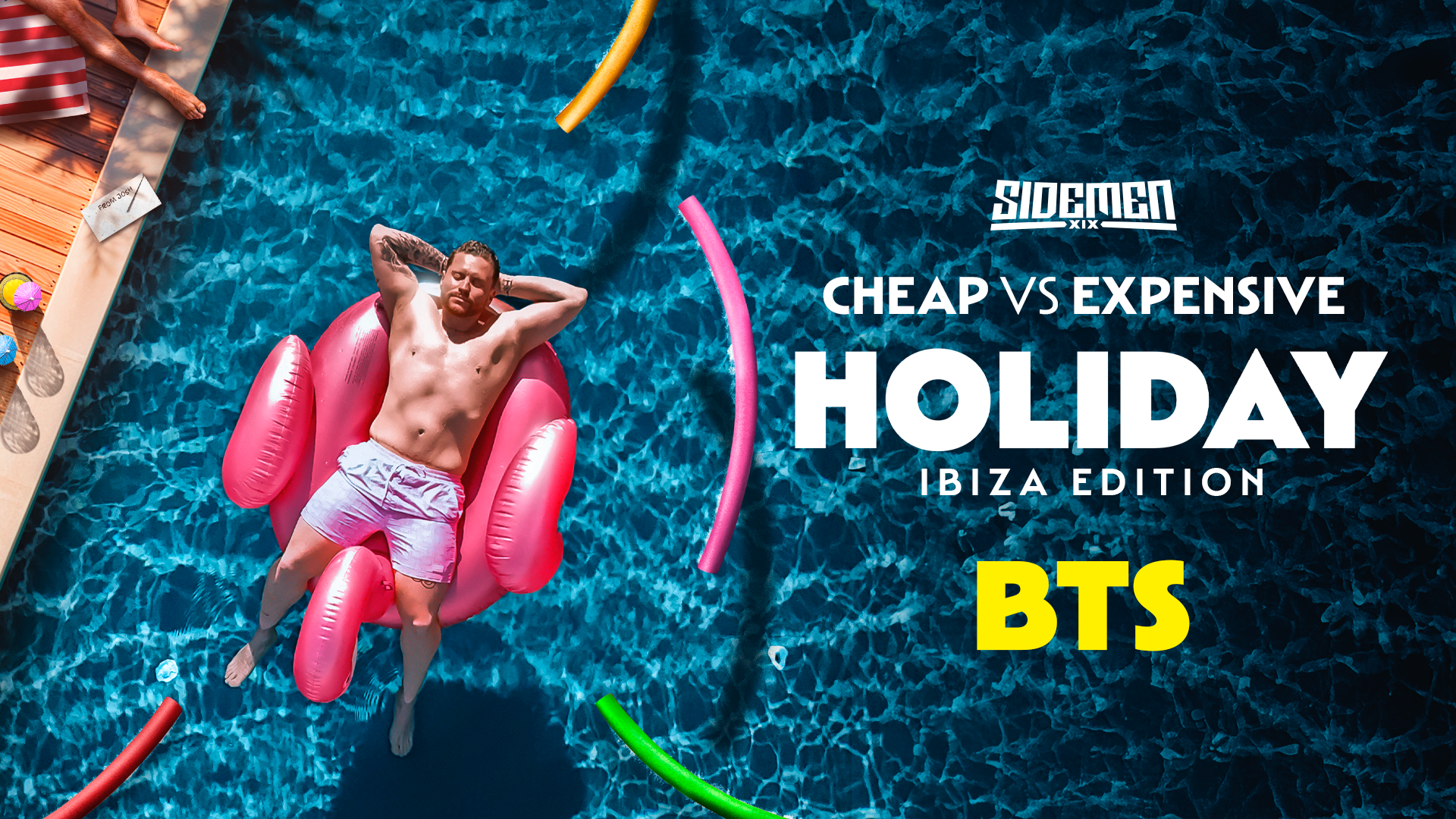 Sidemen $40,000 VS $400 Holiday (Europe Edition 2) BTS