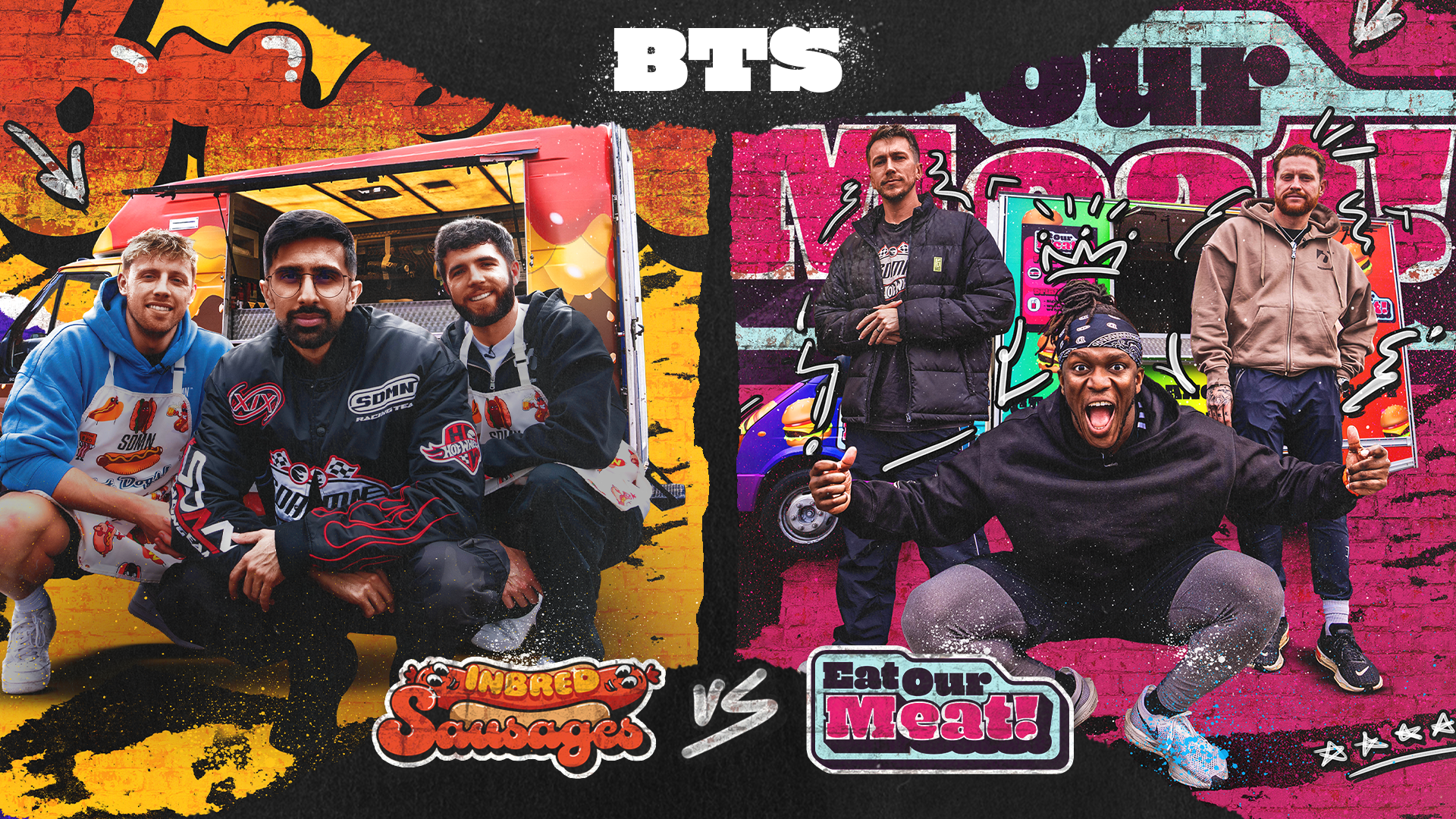 Sidemen Food Truck Road Trip BTS