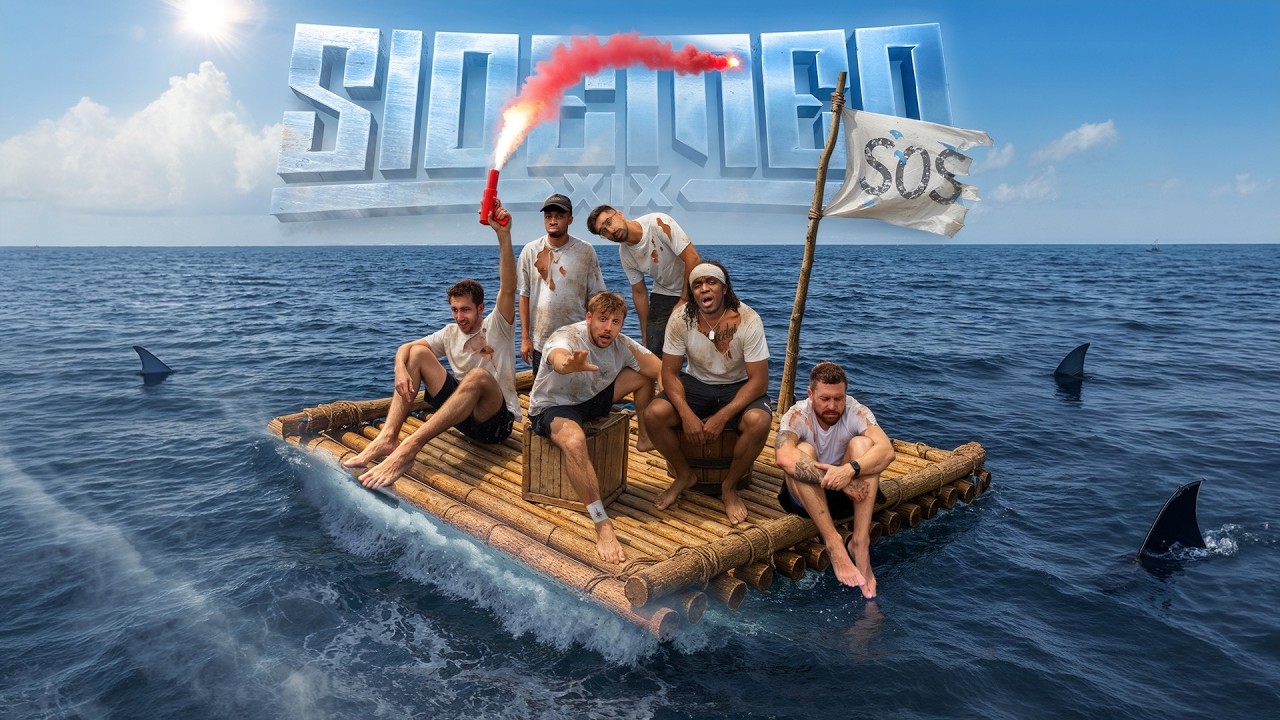 Sidemen Survive On a Raft for 24 Hours