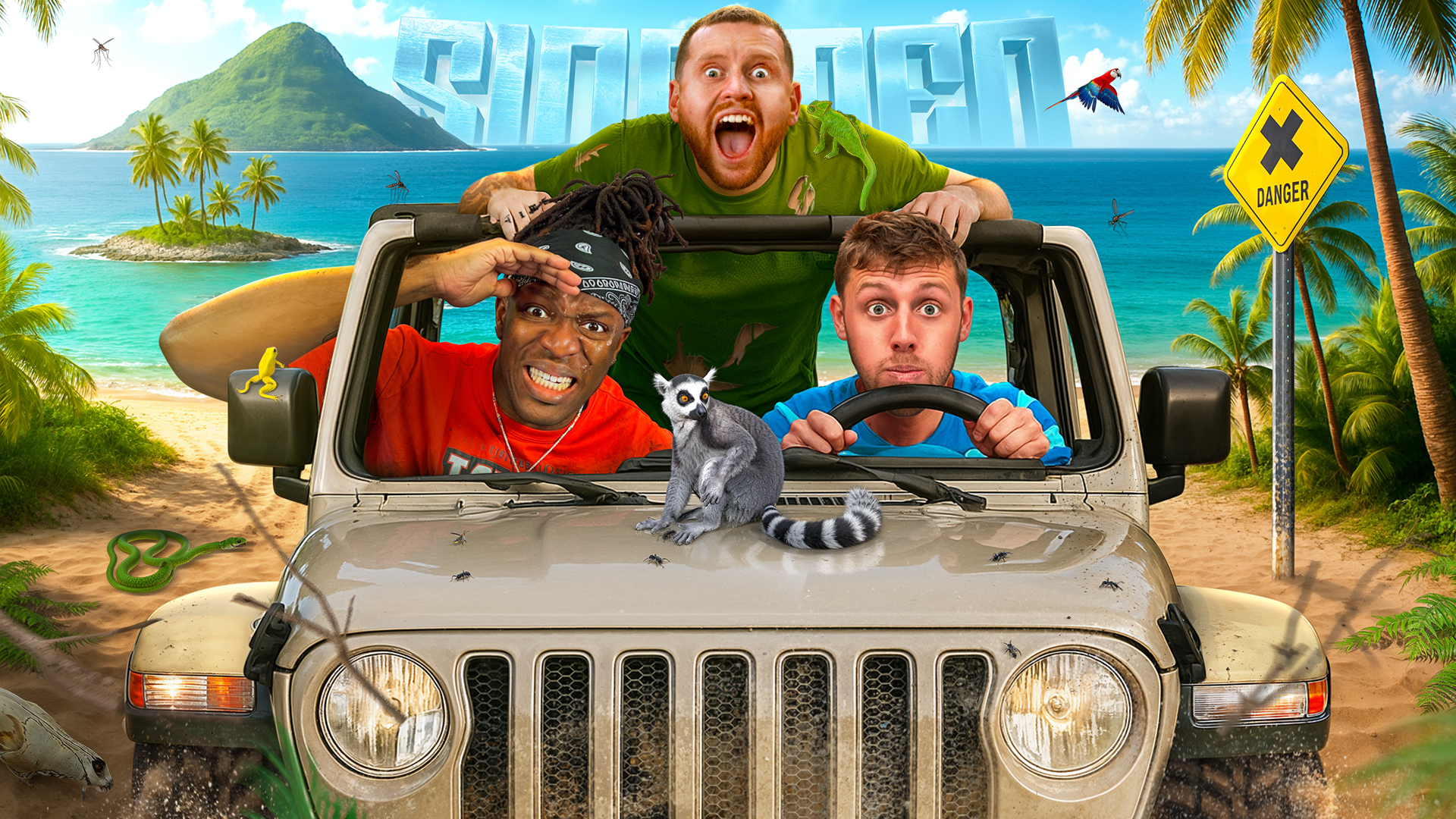 Sidemen Race Across An Island