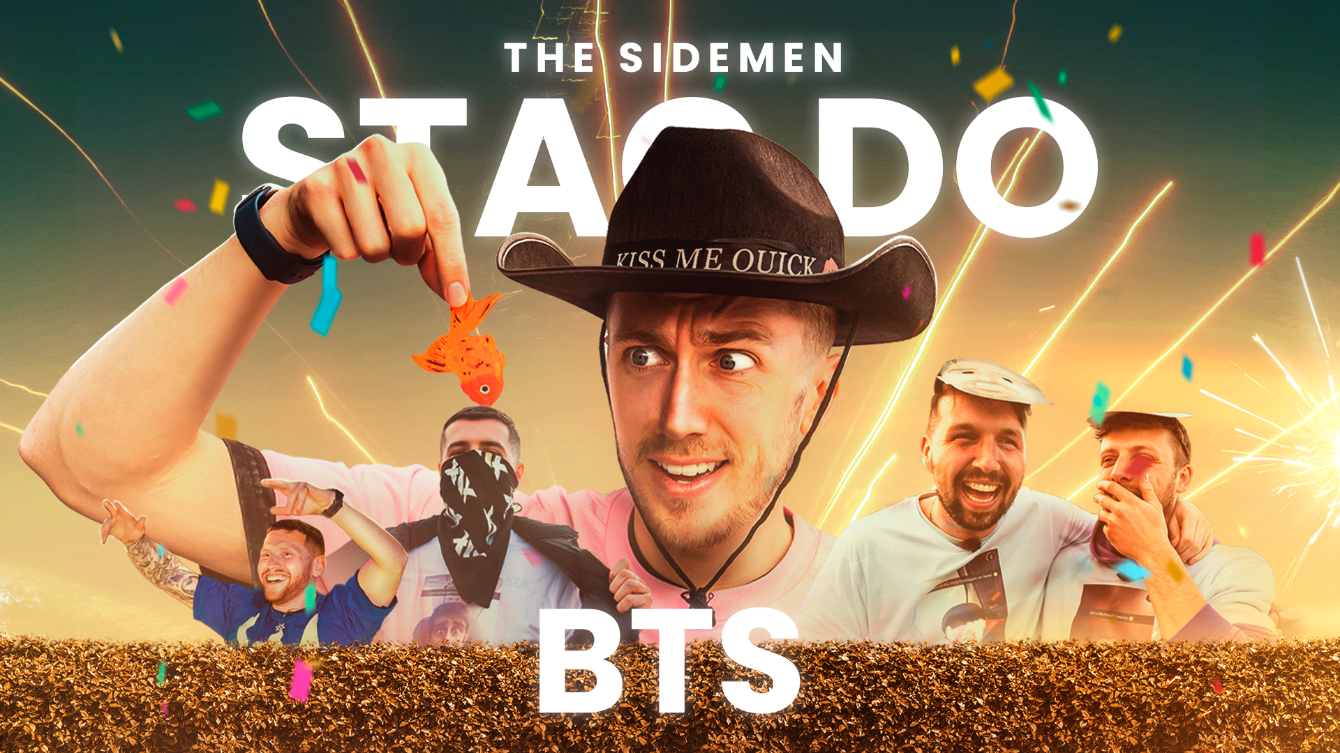 Sidemen $100,000 V $100 Stag Do Pt. 1 BTS