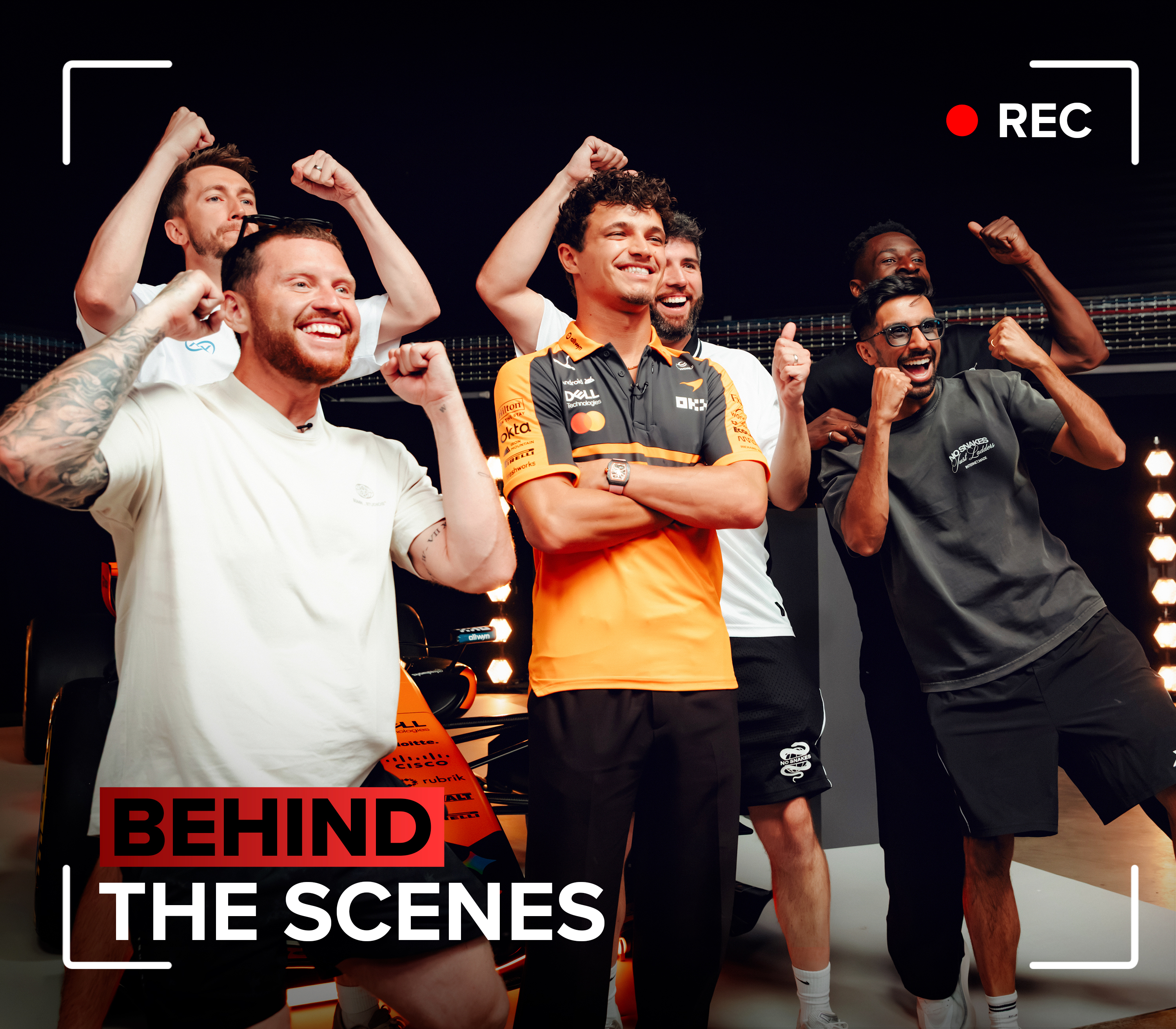 Guess The F1 Driver ft. Lando Norris BTS