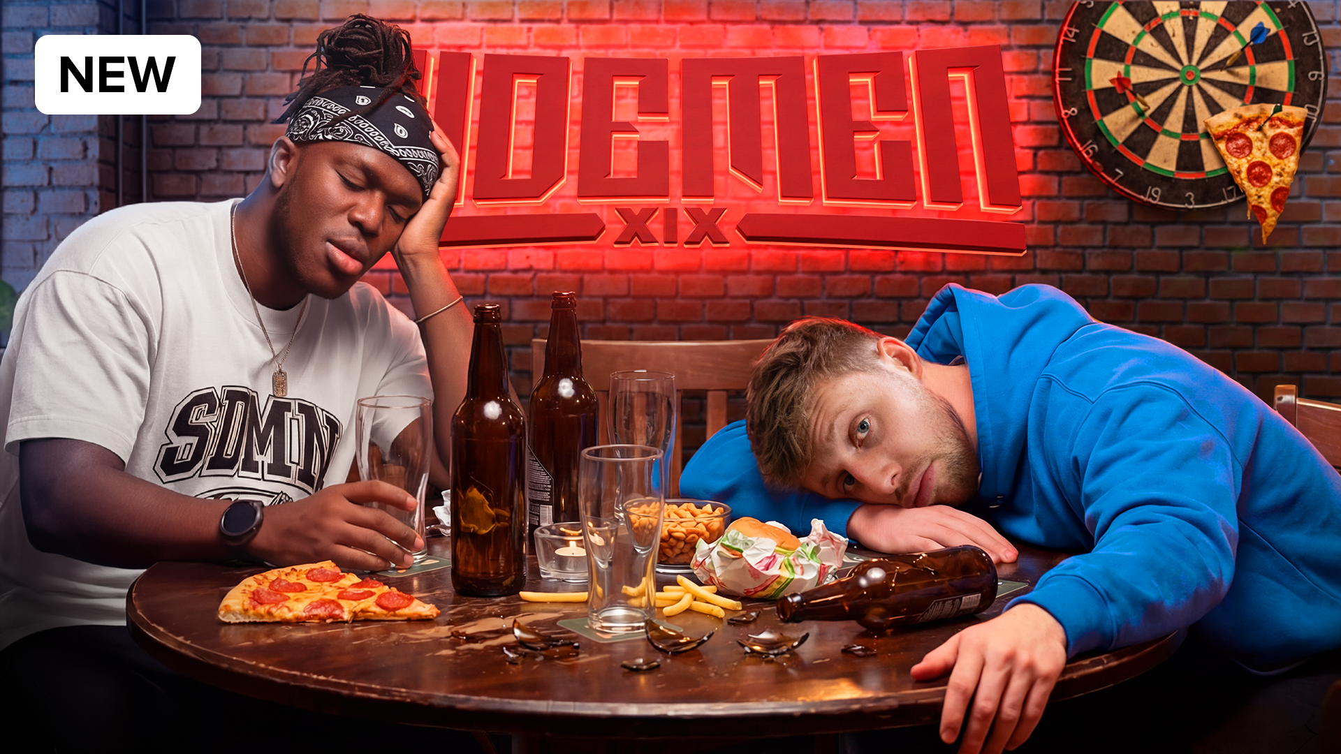 Sidemen Last to Leave the Pub