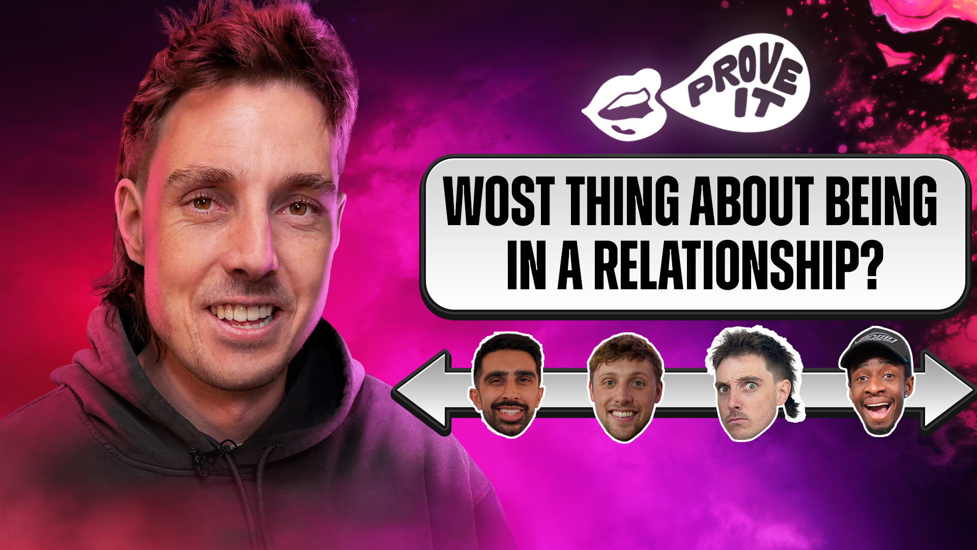 Worst Thing About Relationships (W/ Lazarbeam) | Prove It